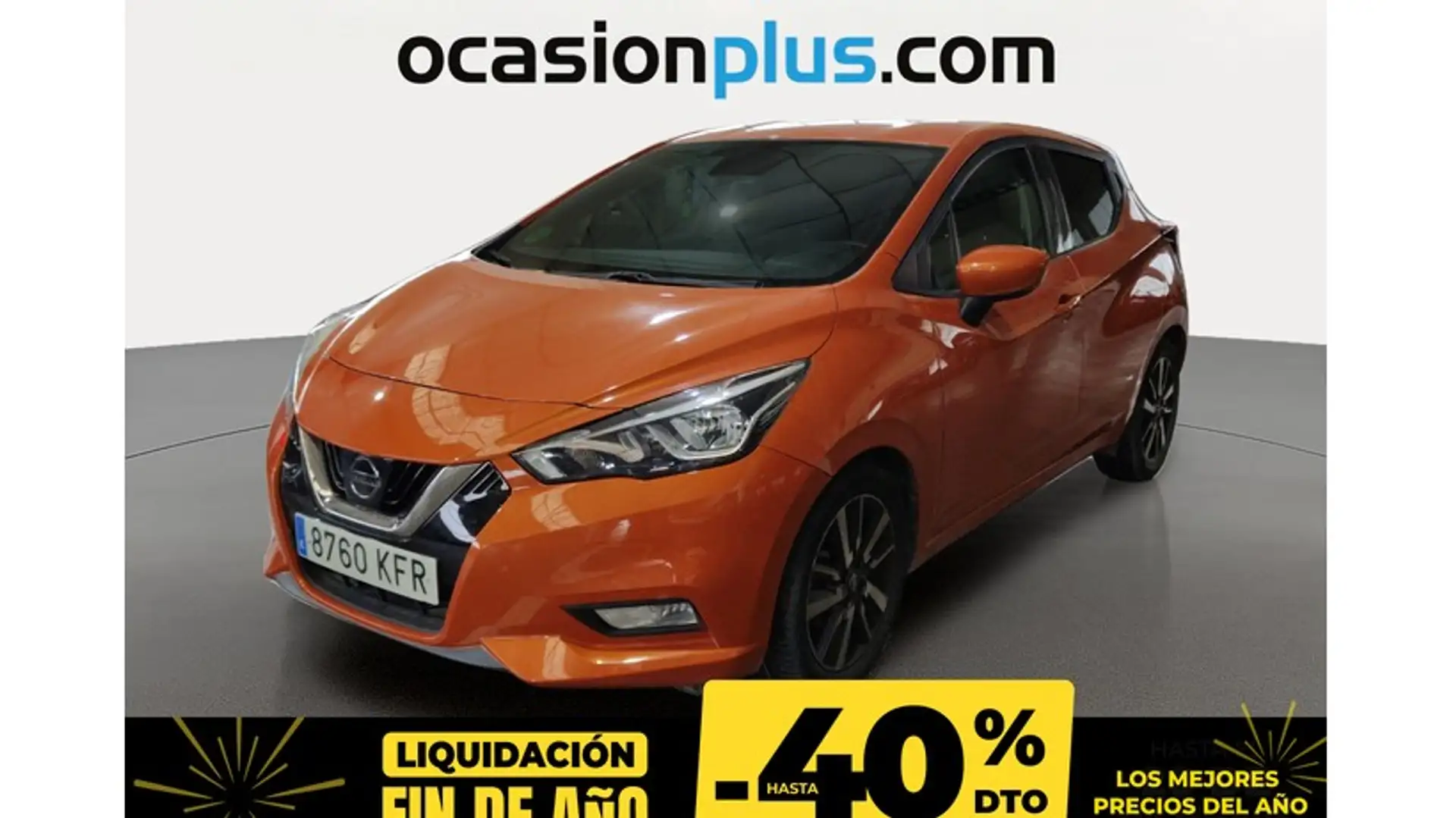 Nissan Micra 1.5dCi S&S Tekna 90 Orange - 1