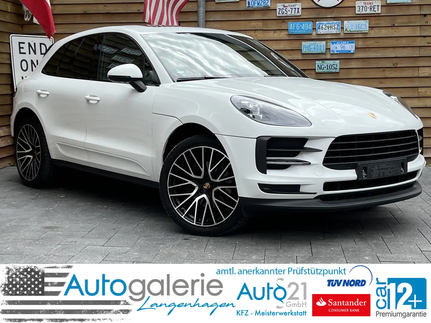 Porsche Macan Pano Navi SHZ LED Kamera Blanc - 1