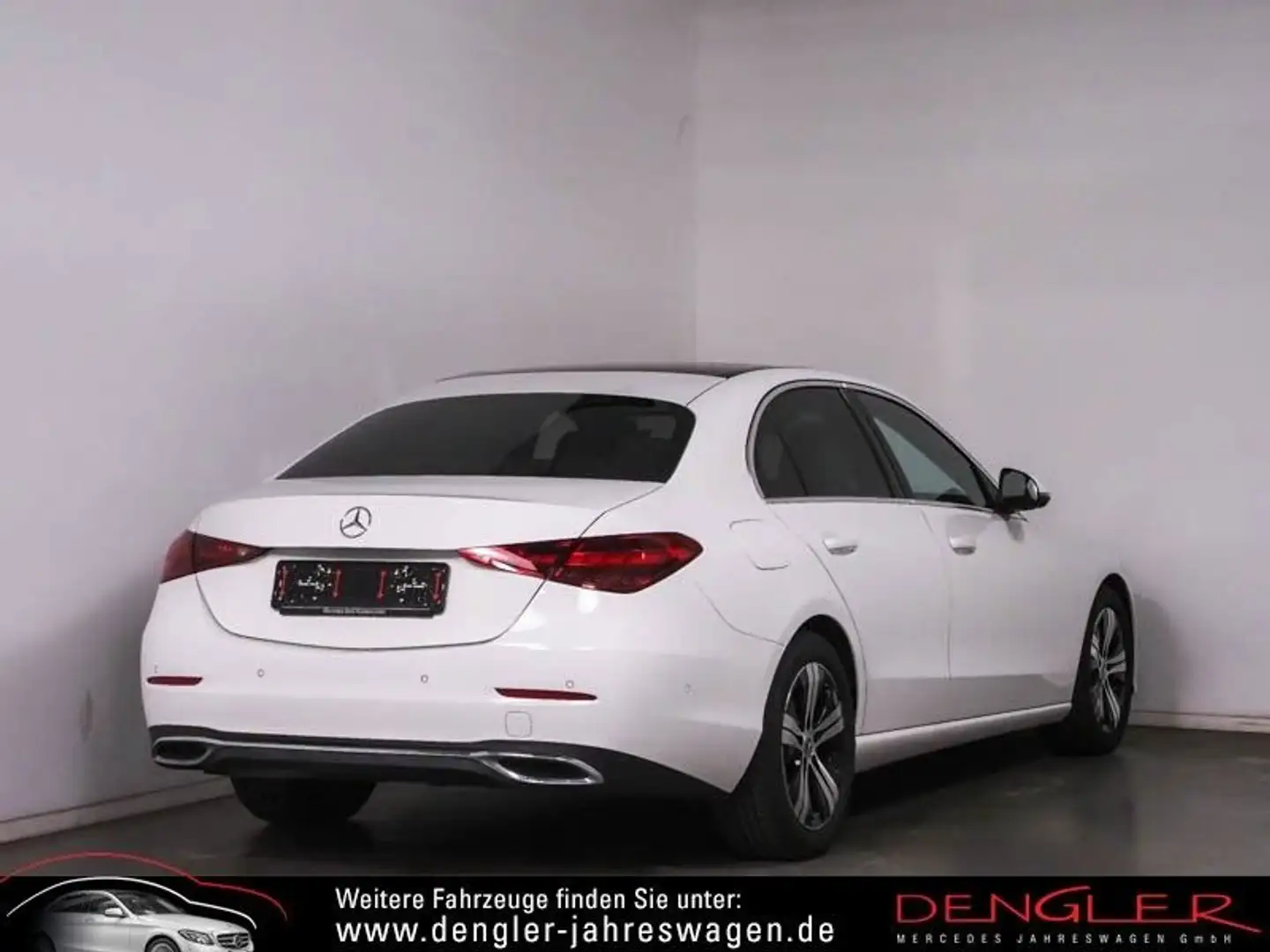 Mercedes-Benz C 180 PANO*360*SOUND*BEIGE INTERIOR Avantgarde A Blanc - 2