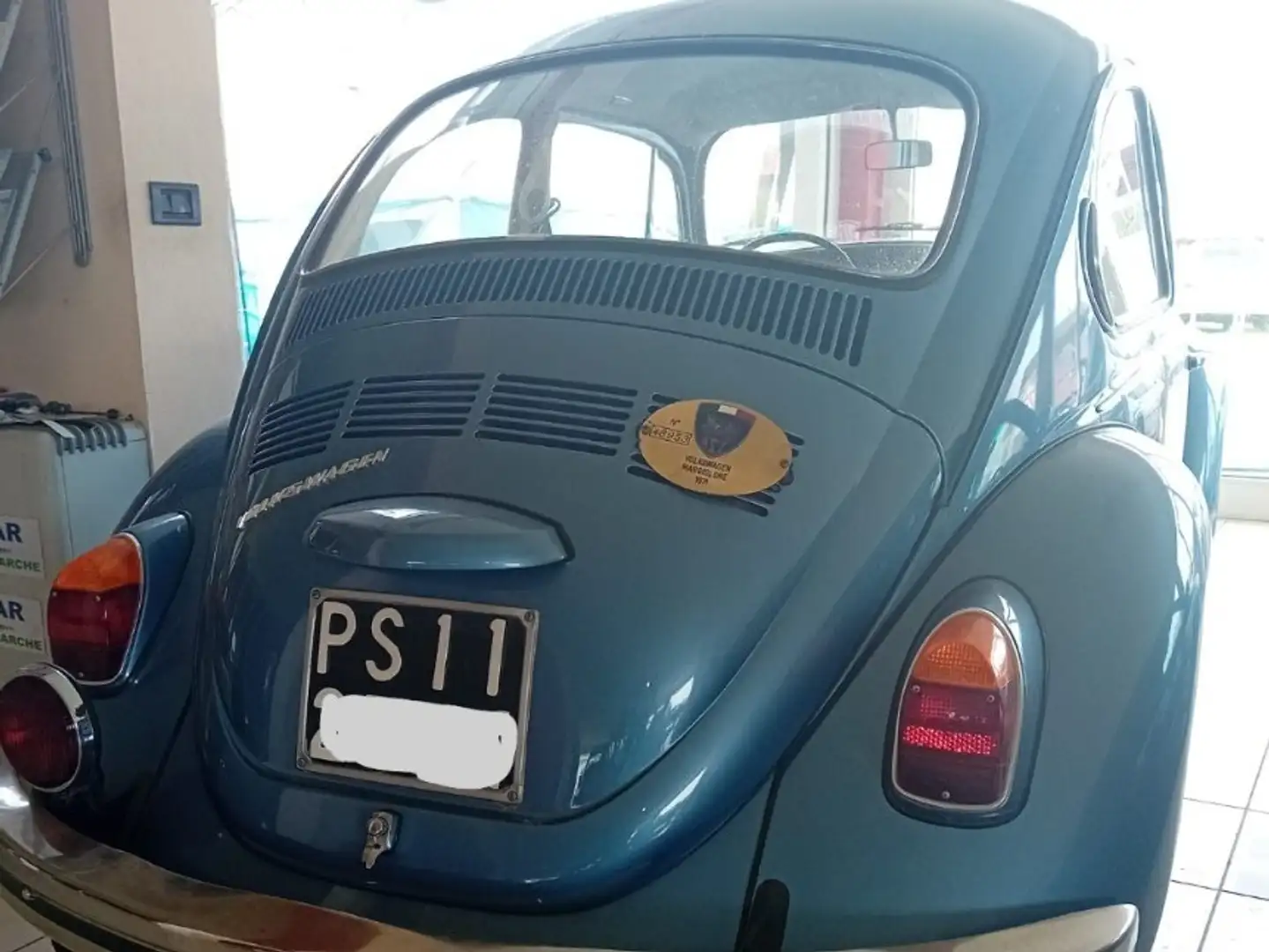 Volkswagen Maggiolino Azul - 2