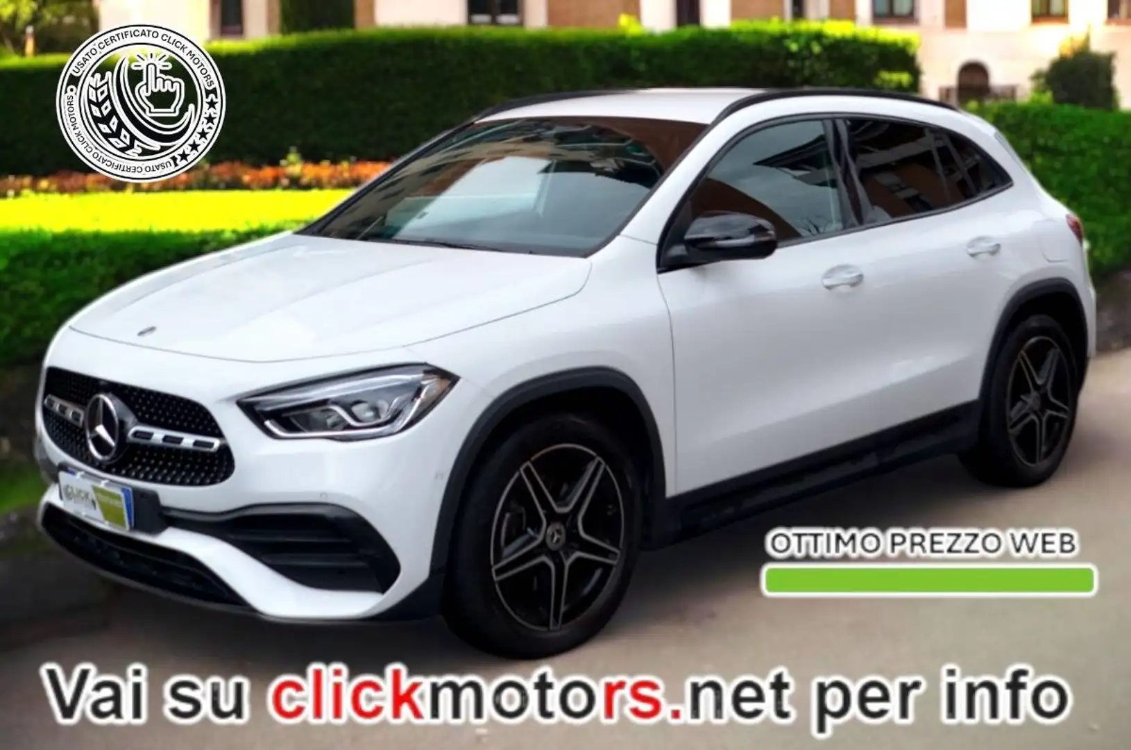 Mercedes-Benz GLA 200 GLA-H247 2023 200 d Premium auto Bianco - 1