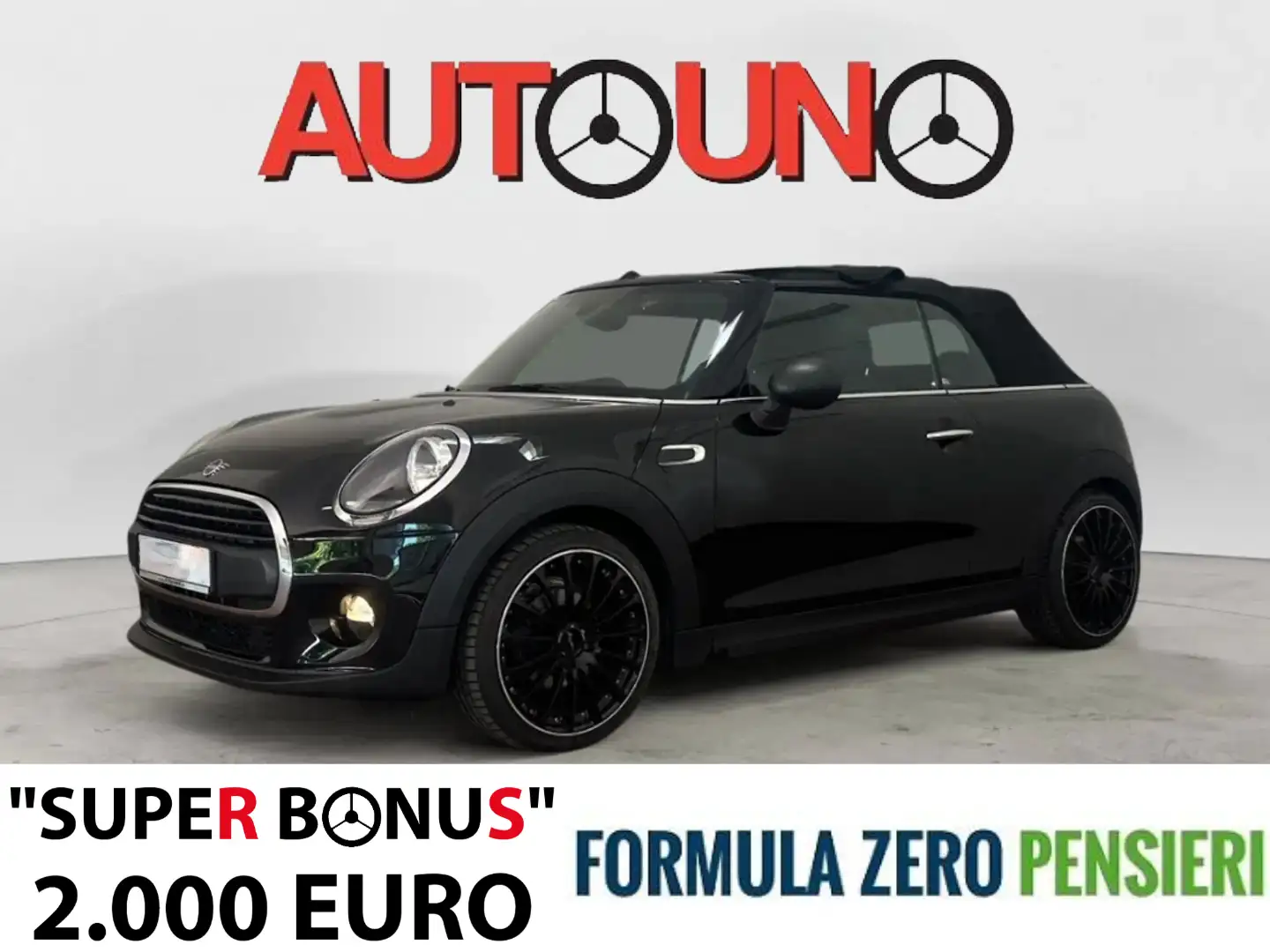 MINI One Cabrio Mini 1.2 One Cabrio Noir - 1