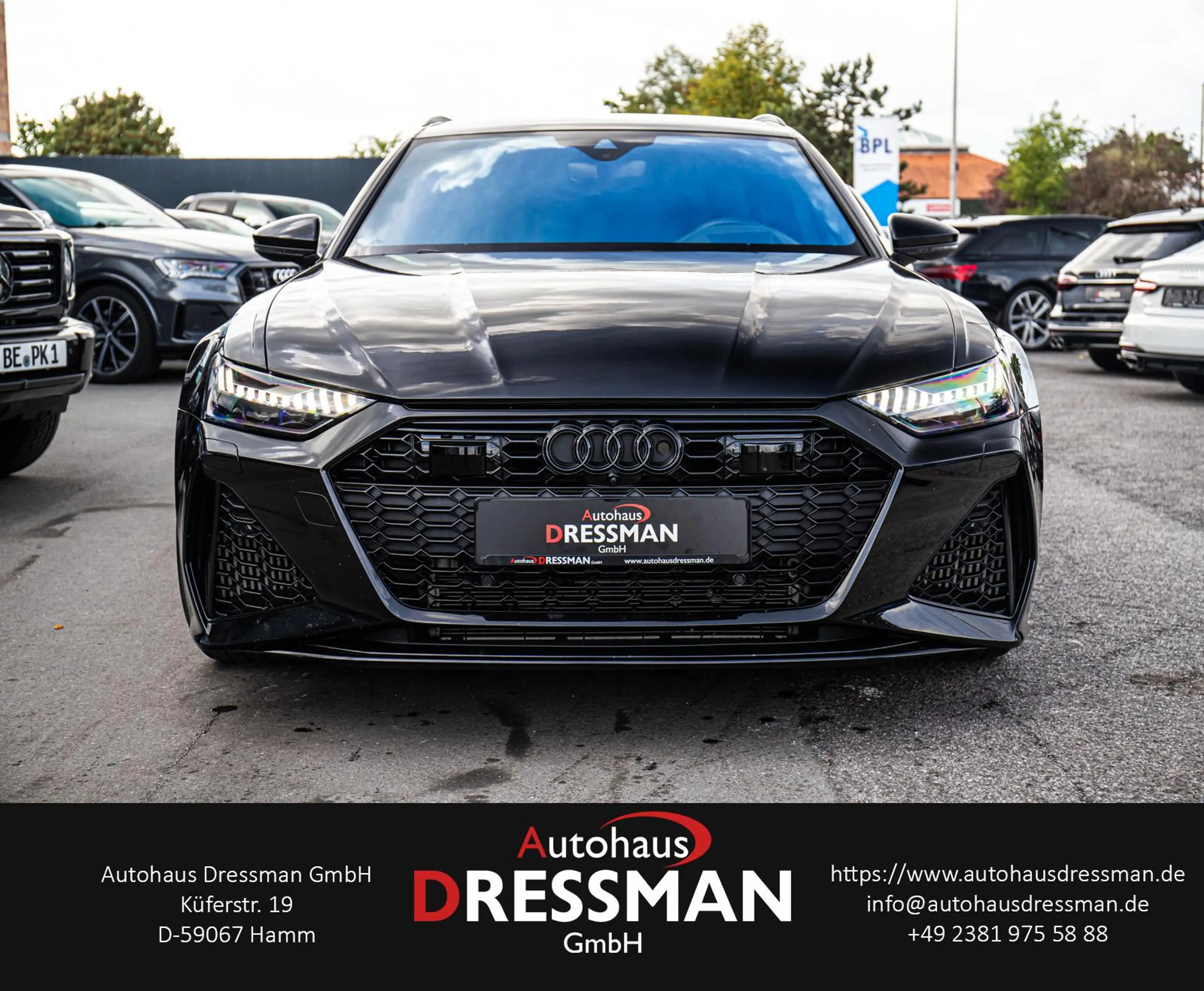 Audi RS6 Avant MATRIX PANO B&O HuD 360° STHZG ACC AHK — photo 2