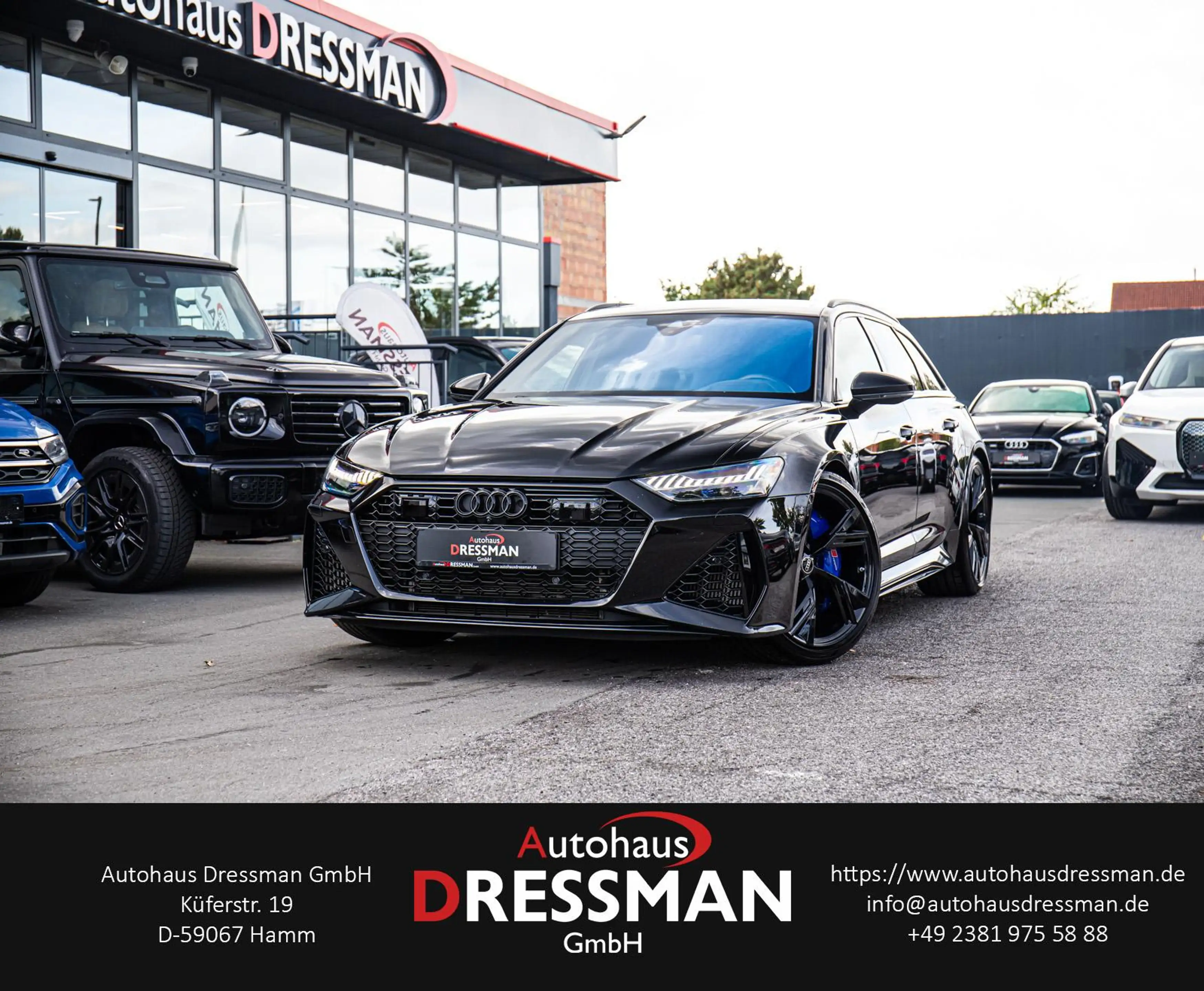 Audi RS6 Avant MATRIX PANO B&O HuD 360° STHZG ACC AHK