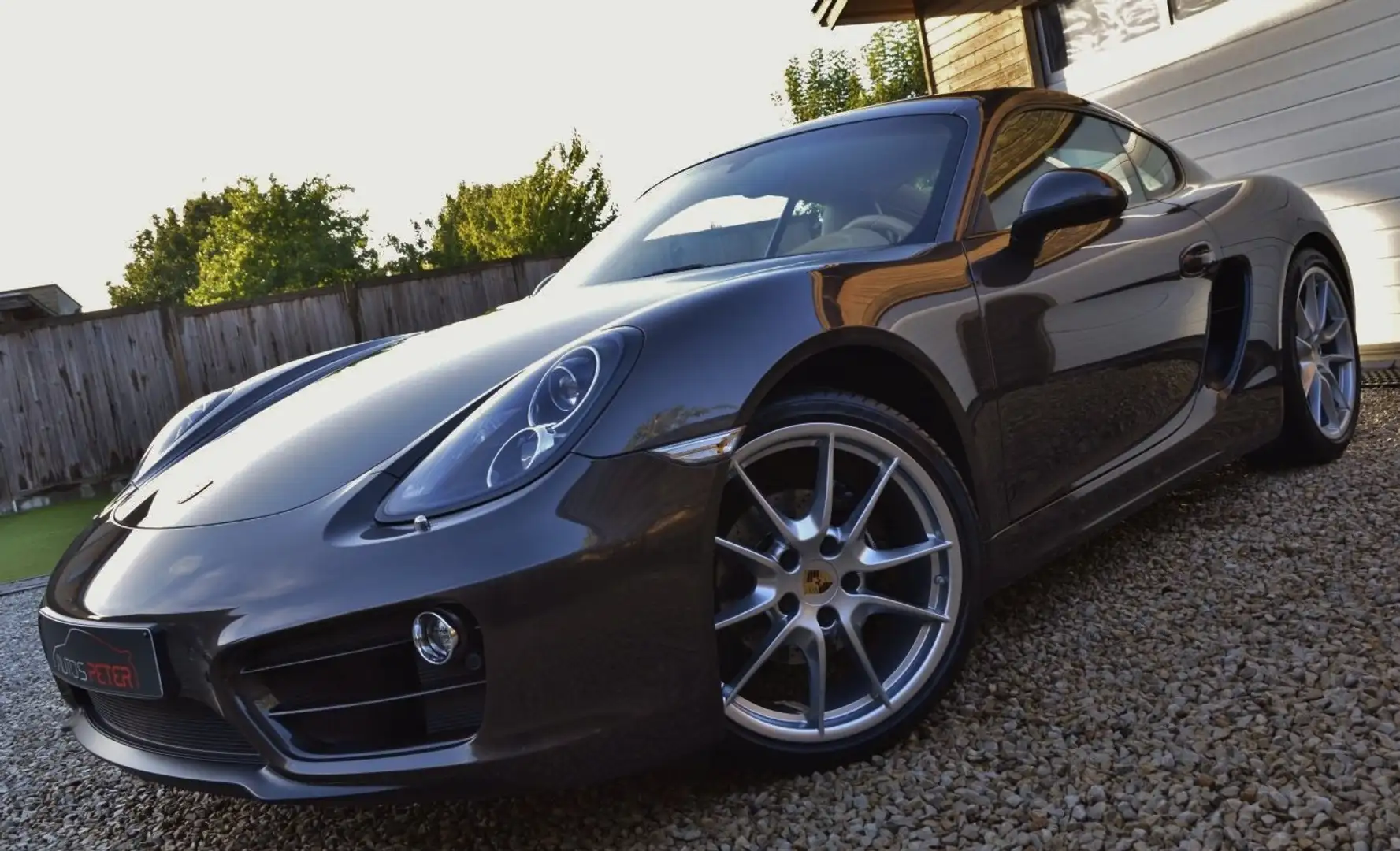 Porsche Cayman 2.7 PDK "XENON-GPS-LEDER-AIRCO-BOSE-20"WHEELS" Brun - 2