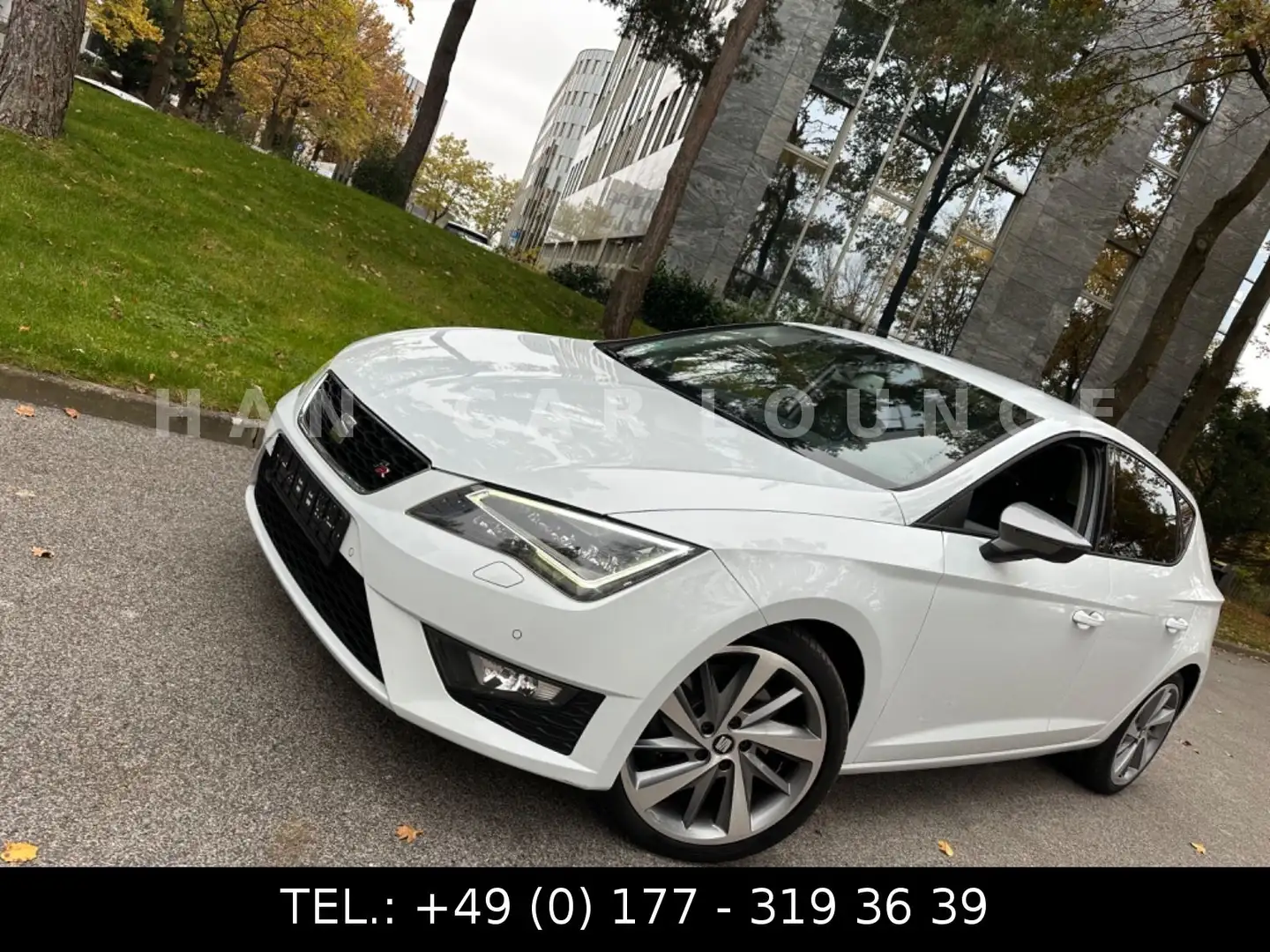 SEAT Leon FR 2.0 TDI*DSG*184PS*NAVI*LED*TEMPOMAT*ALCA Blanco - 1