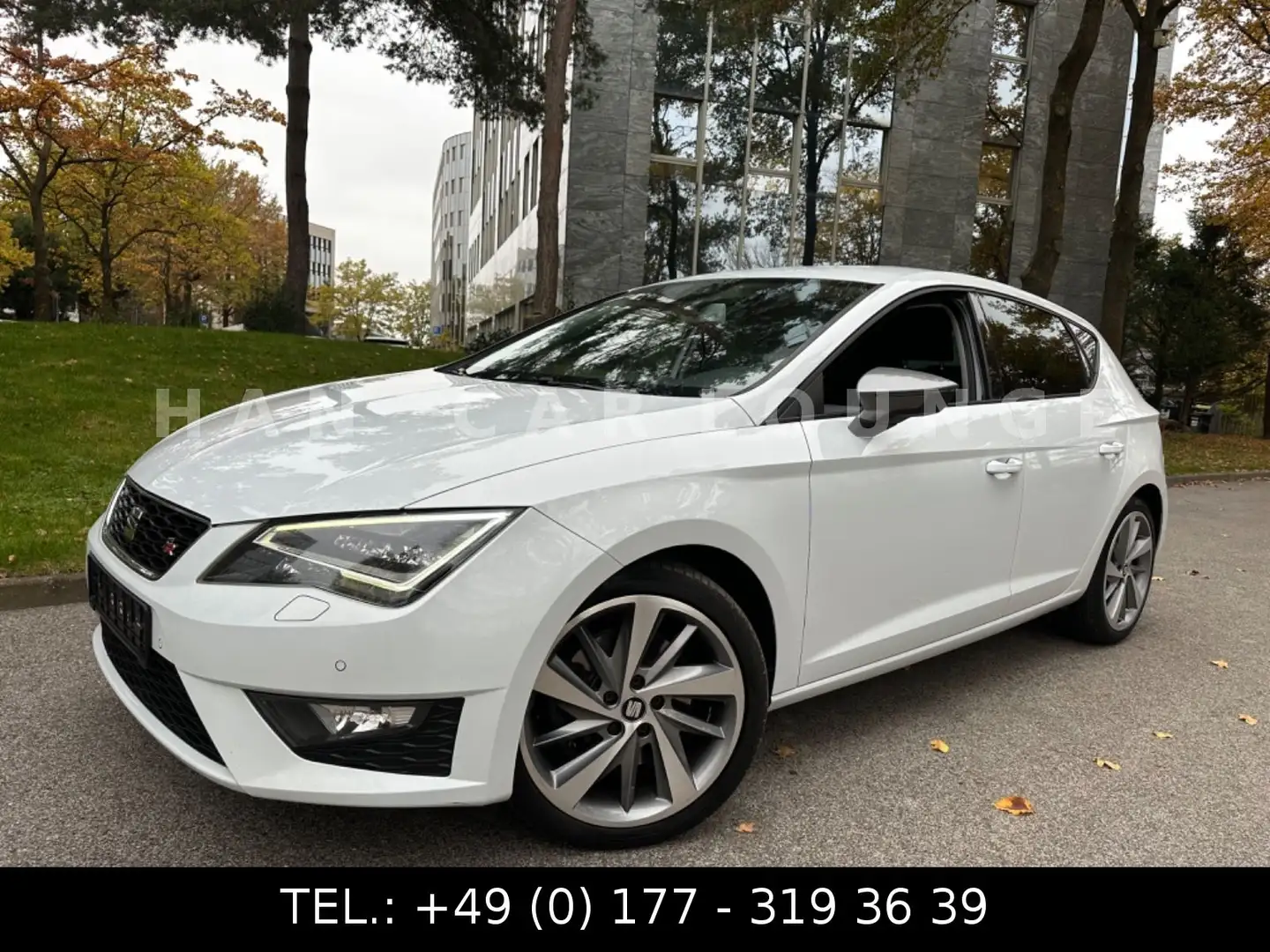 SEAT Leon FR 2.0 TDI*DSG*184PS*NAVI*LED*TEMPOMAT*ALCA Blanco - 2