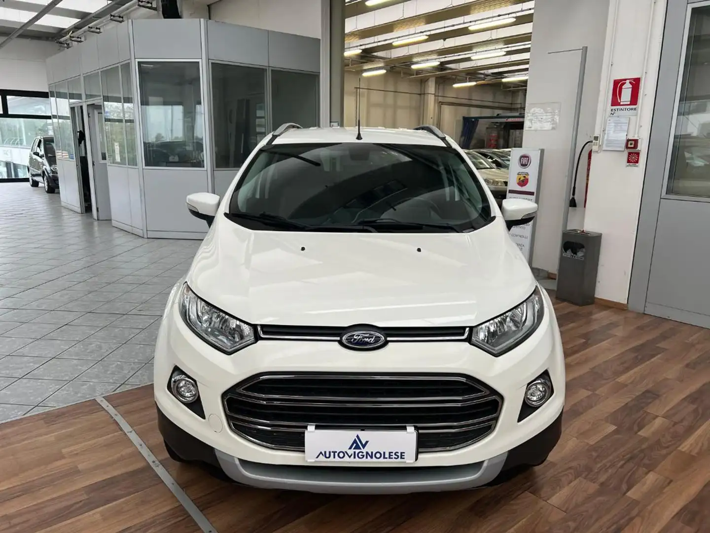 Ford EcoSport 1.5 TDCi 95 CV Titanium - UNIPROP, CRUISE, KEYLESS Blanc - 2