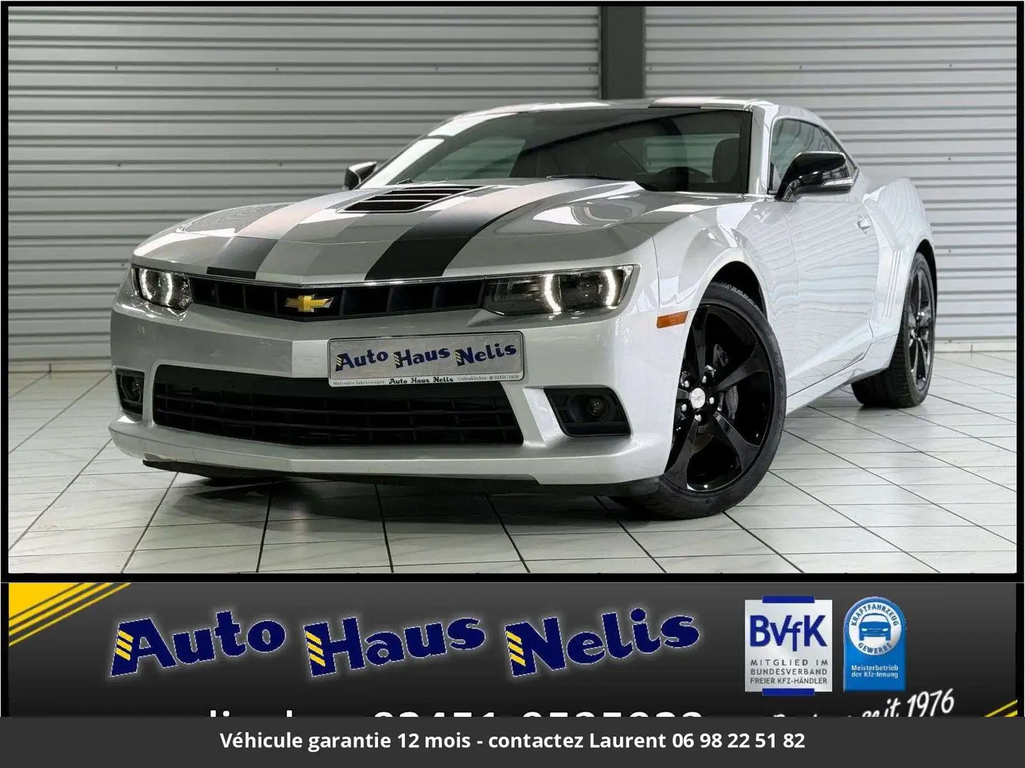 Chevrolet Camaro SS 6.2 V8 hors homologation 4500e Argent - 1