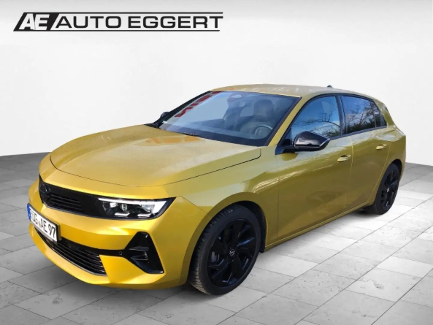 Opel Astra L GS Line 1.2 Turbo EU6e Elegance 5-trg  Navi 360 Gelb - 1