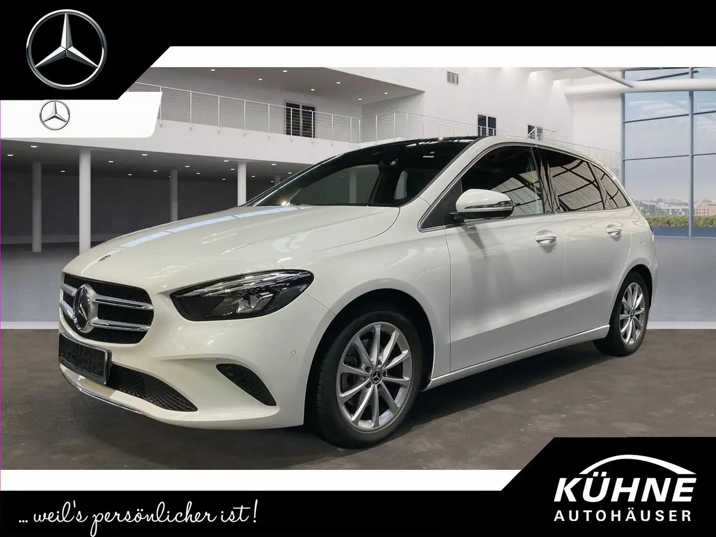Mercedes-Benz B 200 Progressive (EURO 6d-TEMP) Weiß - 1
