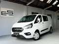 Ford Transit Custom DOUBLE CABINE. 6 PLACES. AIRCO, CRUISE CONTR. Wit - thumbnail 1