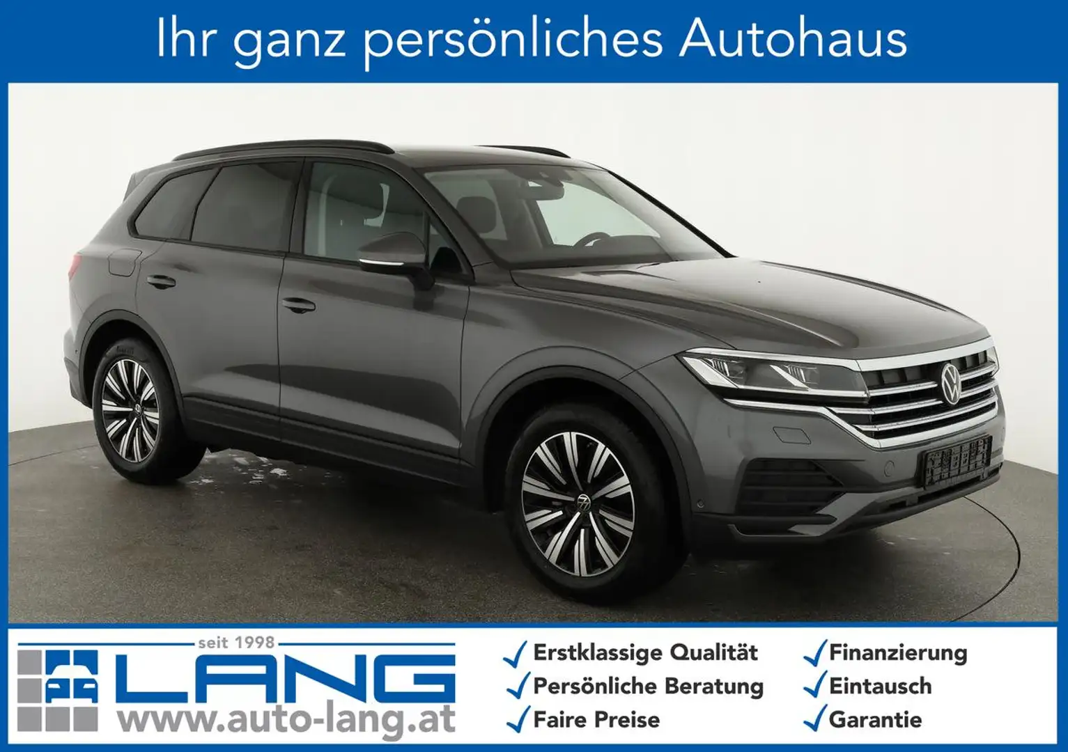 Volkswagen Touareg 3.0 TDI 170 kW 4Motion V6 4M, Luft, AHK, Navi, ... Gris - 1