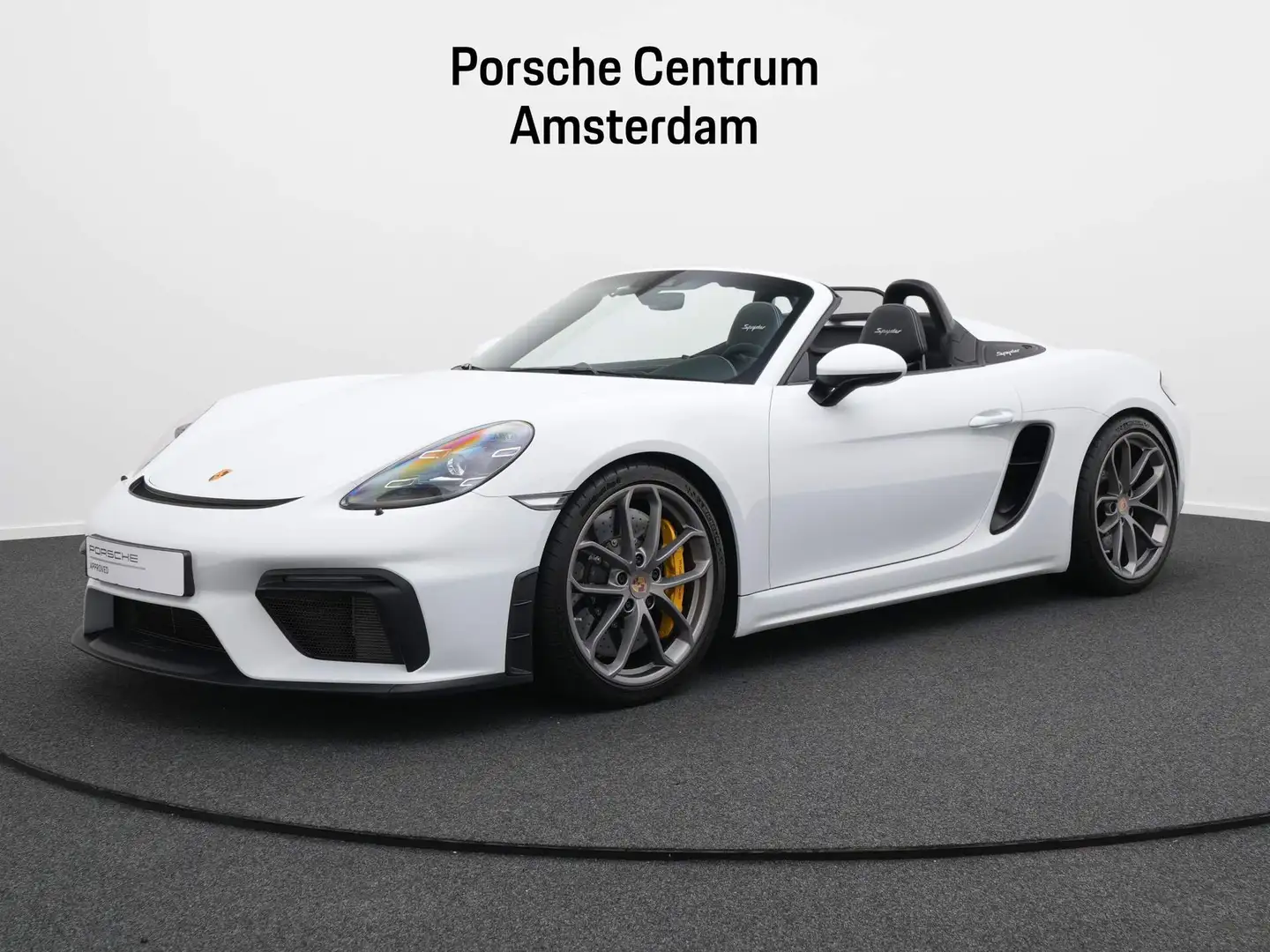 Porsche 718 Spyder Spyder Blanco - 1