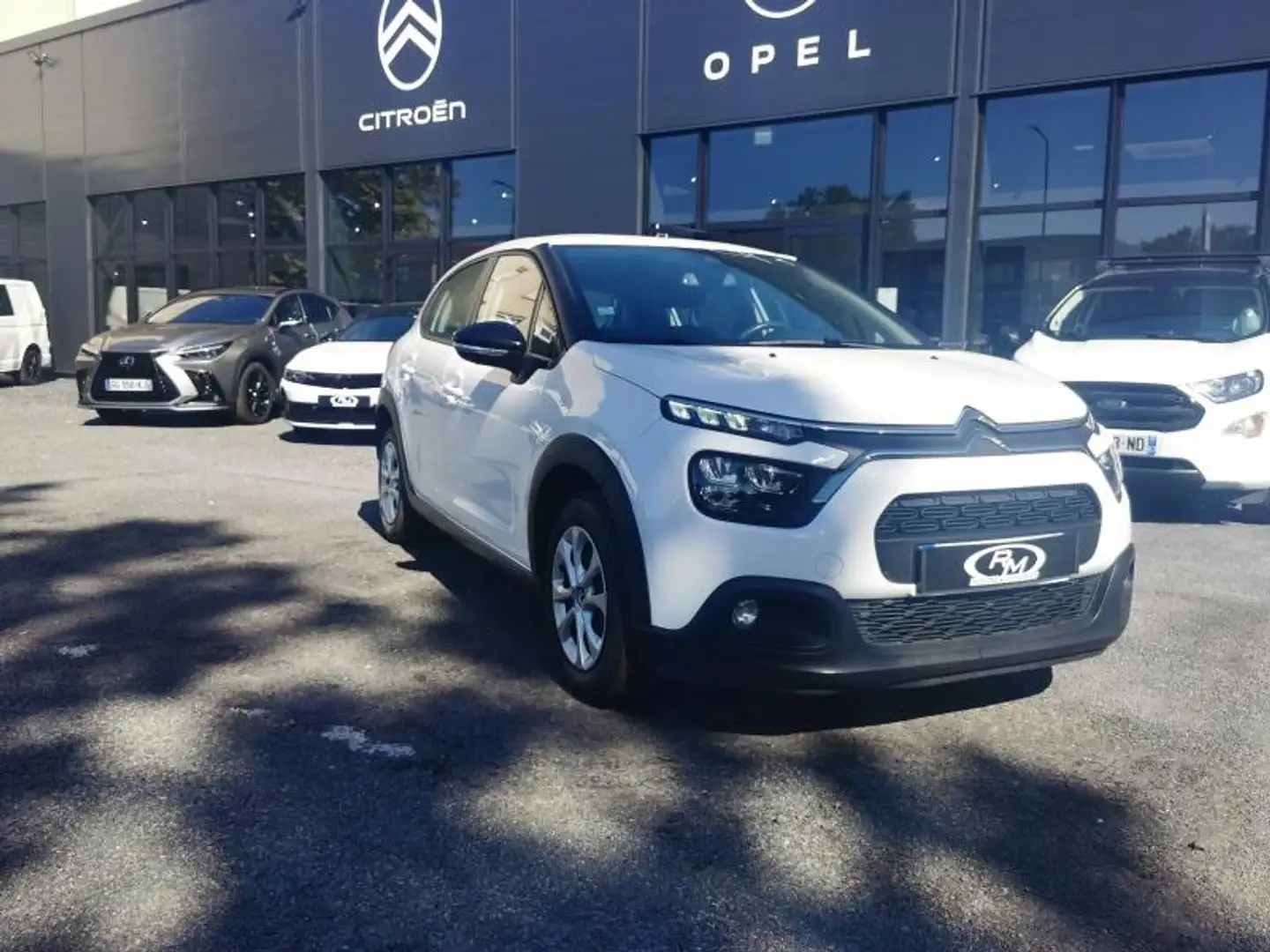 Citroen C3 1.5 BlueHDi 100ch S\u0026S BVM 6 Feel Business R Blanc - 2