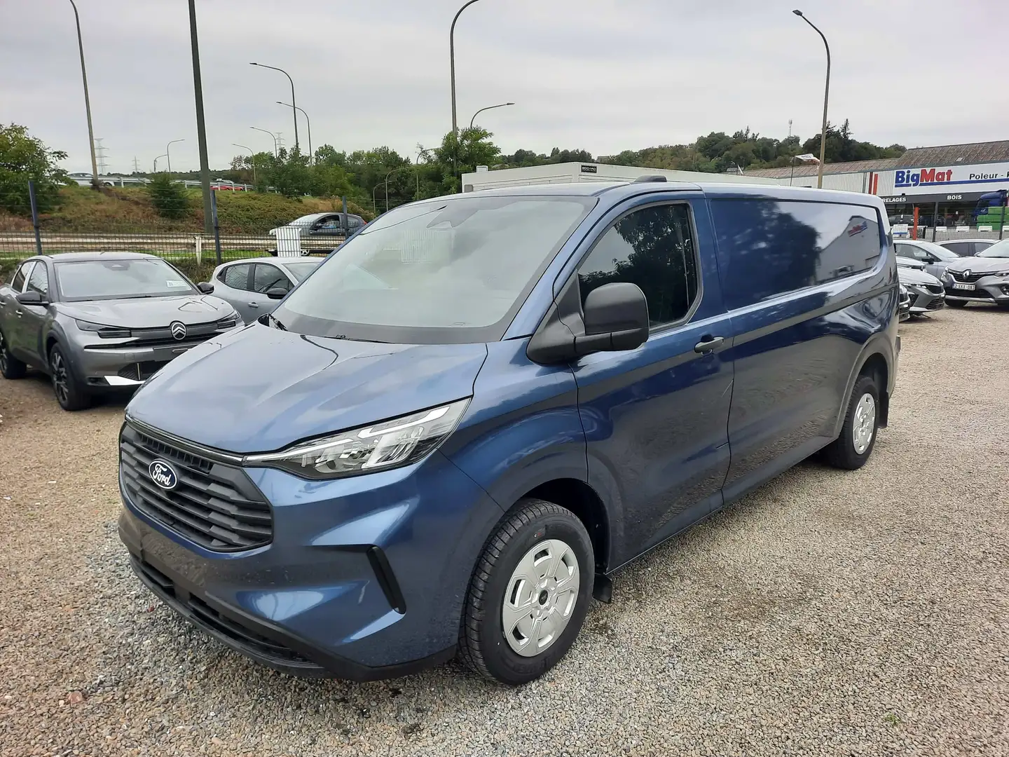 Ford Transit Custom Fourgon Facelift L2H1 320 2.0 TDCI 170 BVA8 Trend Bleu - 1