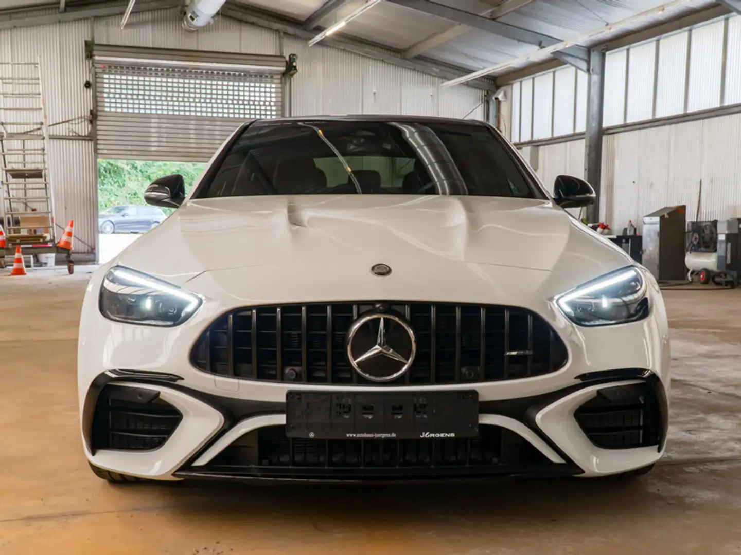Mercedes-Benz C 63 AMG S E PERFORMANCE Pano/Burm3D/Sitzklima Biały - 2