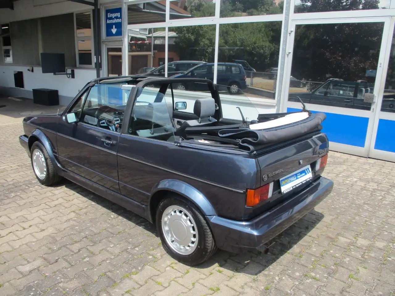 Volkswagen Golf 1 Cabrio + H-Abnahme+Original KM 2.Hand, foto 1