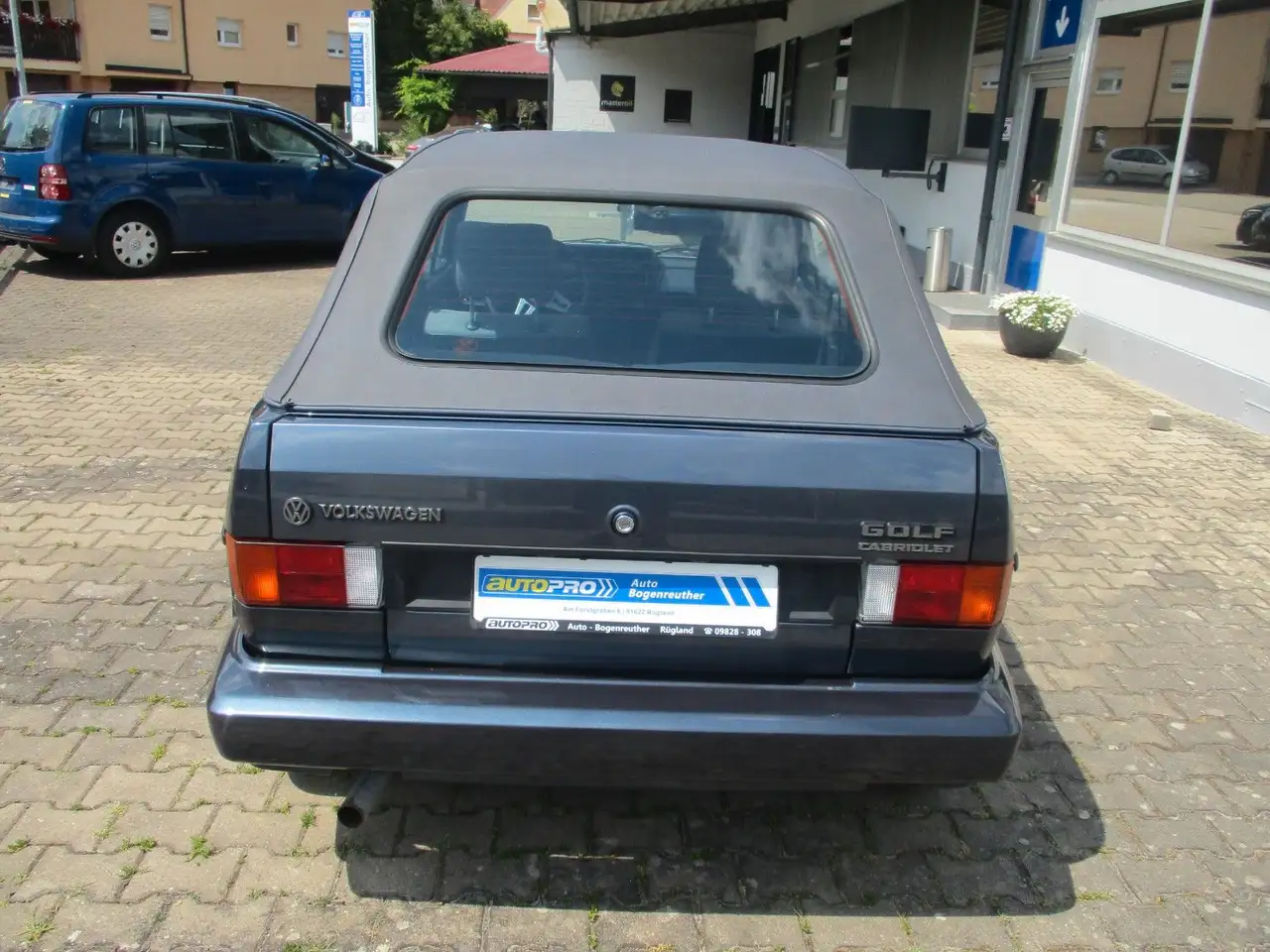 Volkswagen Golf 1 Cabrio + H-Abnahme+Original KM 2.Hand, foto 6