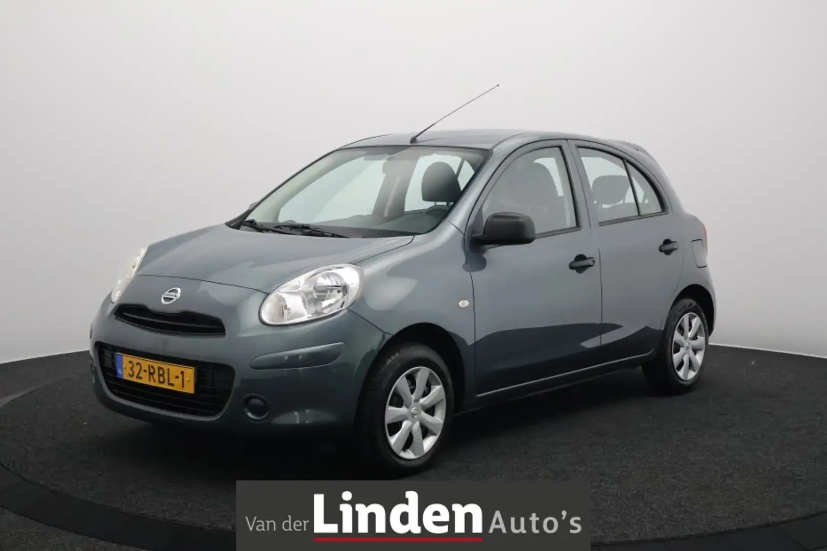 Nissan Micra 1.2 Visia Automaat | 58000KM | NAP | Airco Grijs - 1
