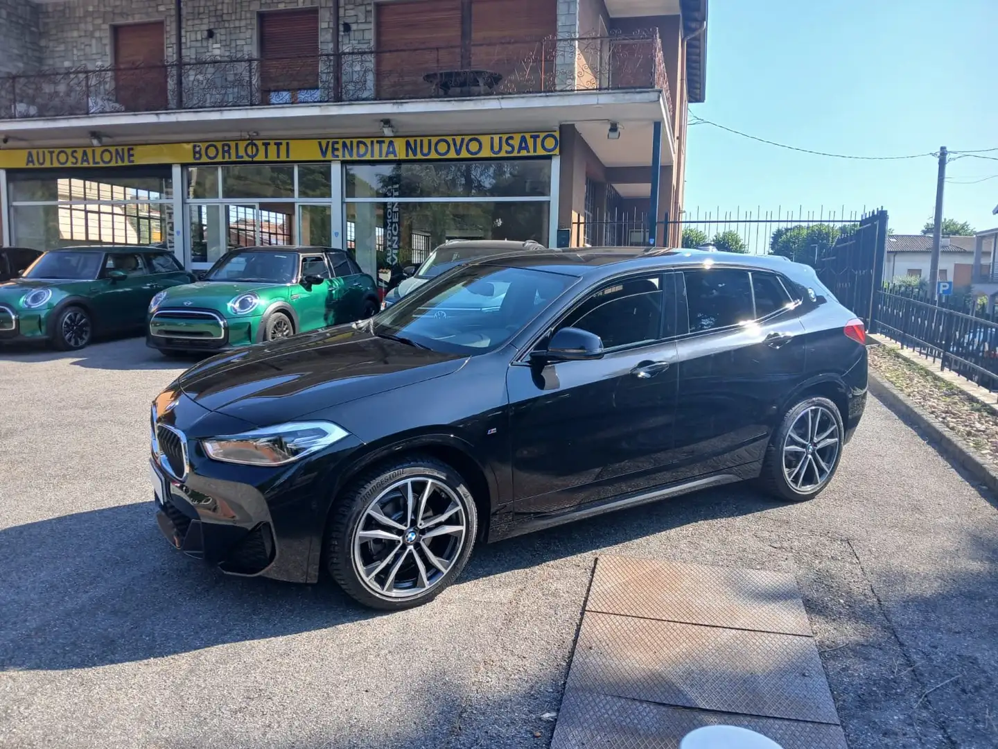 BMW X2 X2 sdrive18d Msport auto Nero - 1