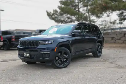 Blue 2024 Jeep Grand Cherokee L Limited 4WD SUV / Crossover Four-Wheel Drive 8-Speed Automatic