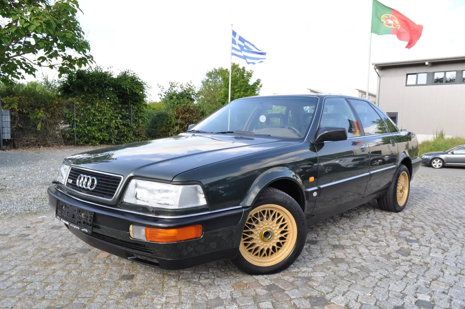Audi V8 Quattro 3,6l / H-Zulassung/TÜV NEU/LEDER Verde - 1