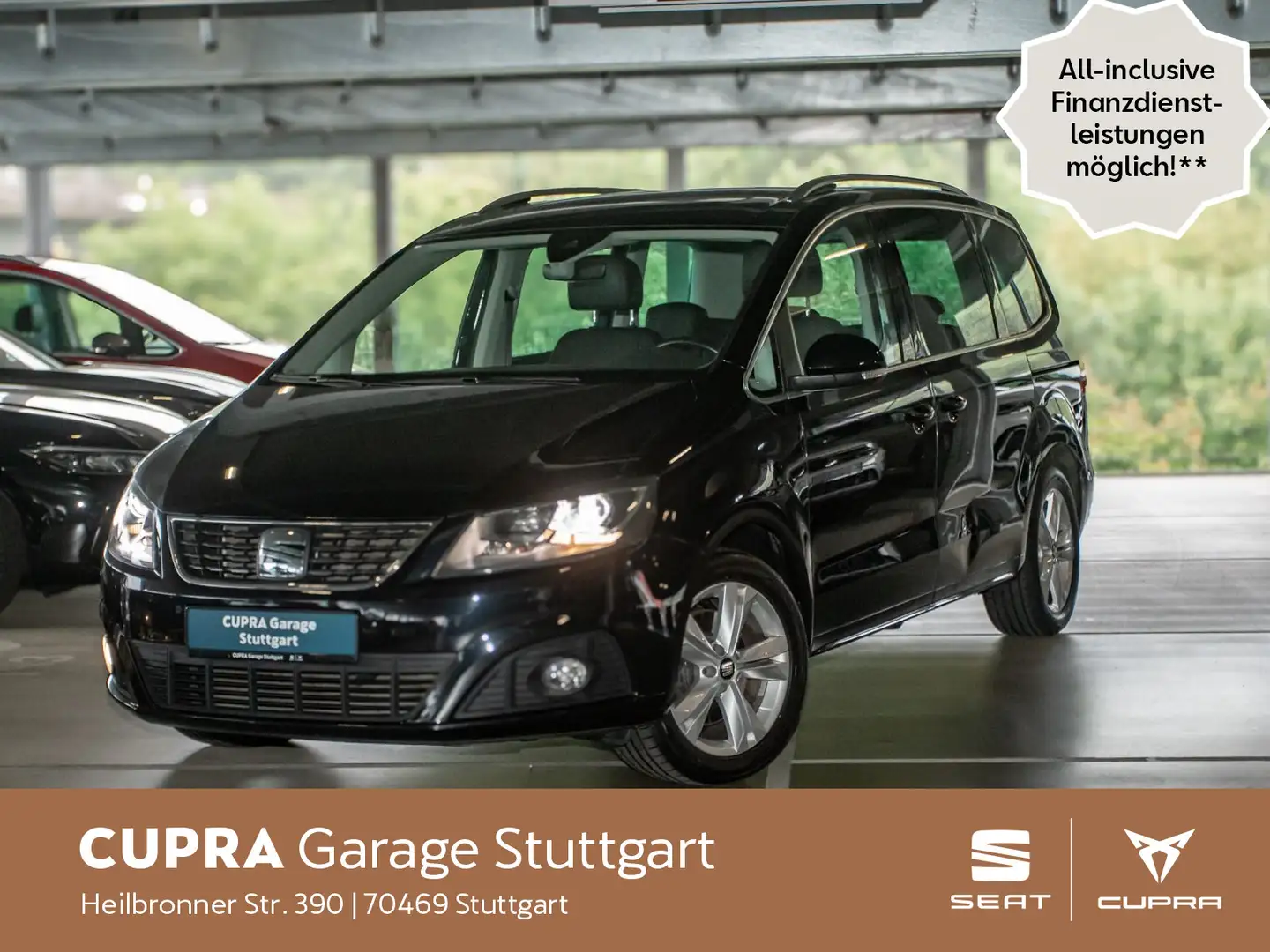 SEAT Alhambra Xcellence 2.0 TDI DSG 130 kW Noir - 1