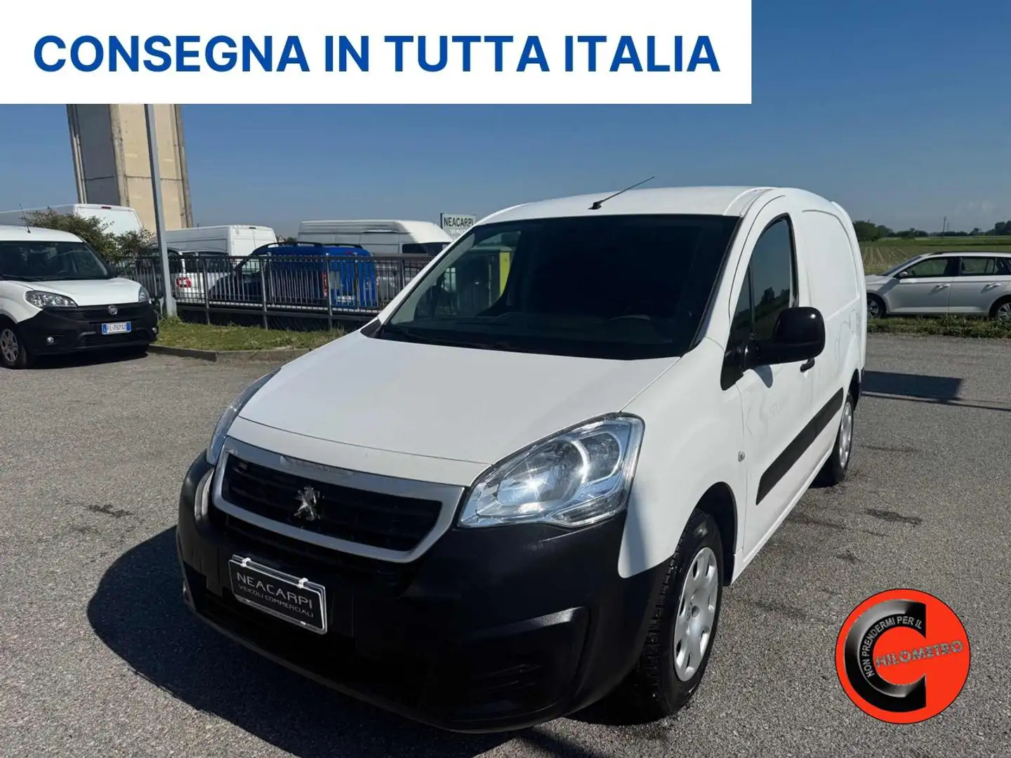 Peugeot Partner FULL ELETRIC L2 FURGONE PREMIUM-CLIMA-PASSO LUNGO- Bianco - 1