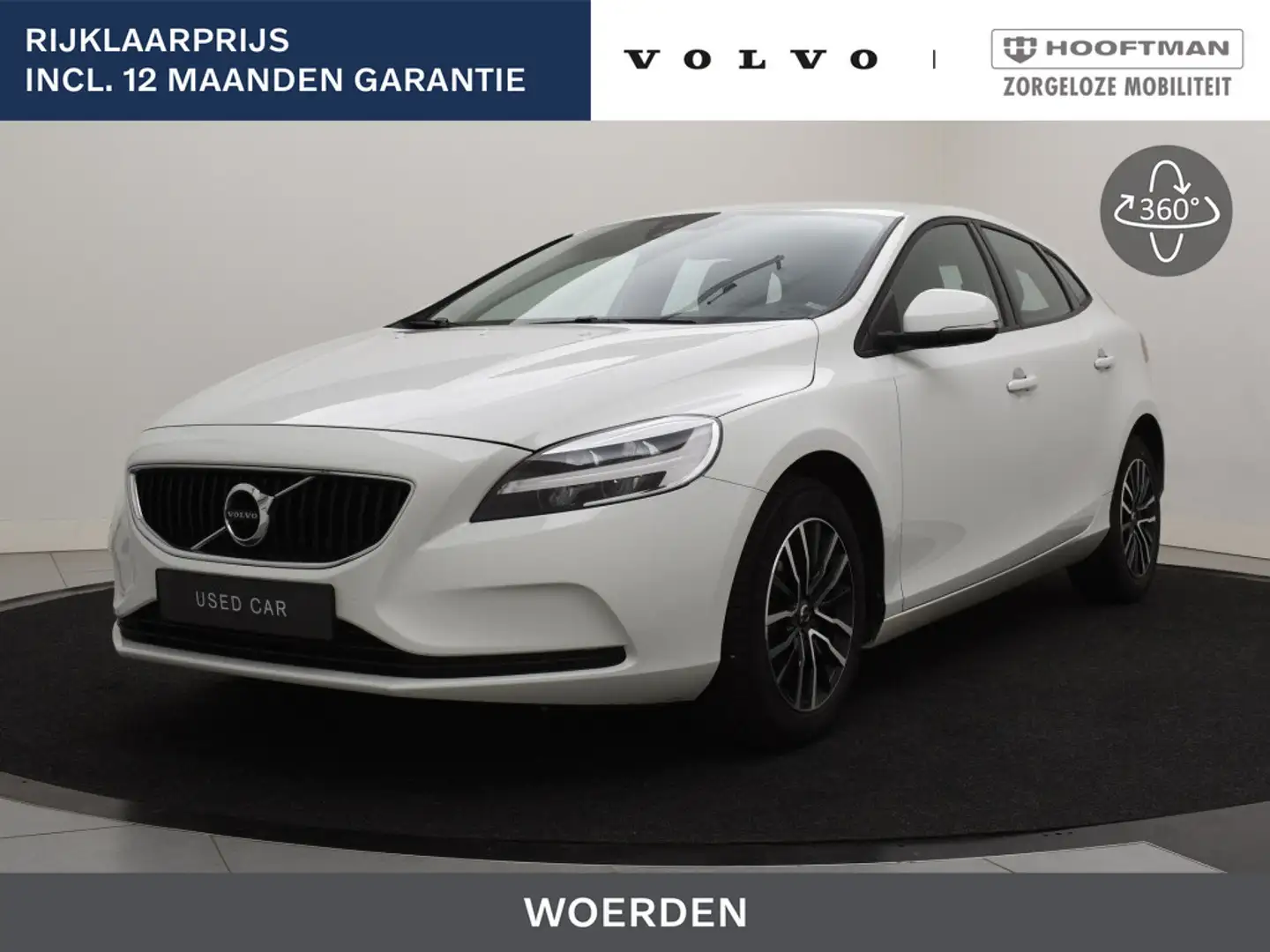 Volvo V40 T2 AUT(6) POLAR+ NAVI STOELVERWARMING PARK ASSIST White - 1