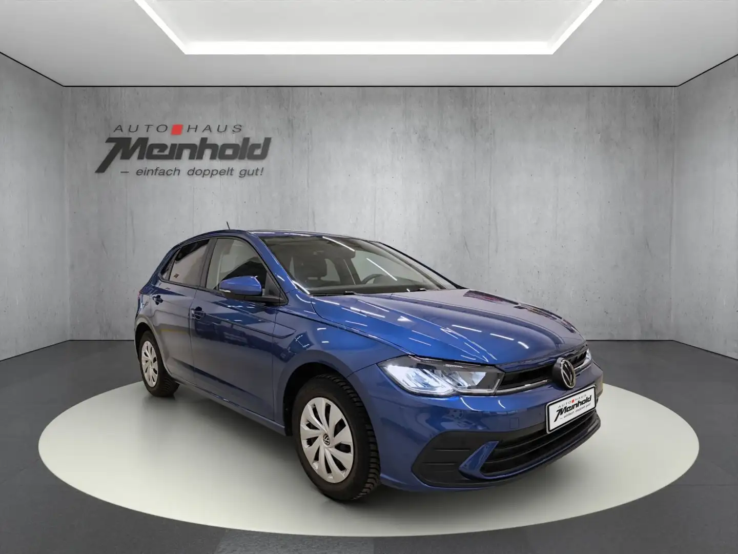 Volkswagen Polo 1.0, LED, PDC, Sitzheizung, DAB Blauw - 2