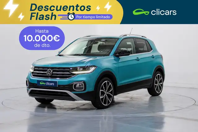 2021 Volkswagen T-Cross in Blue for sale