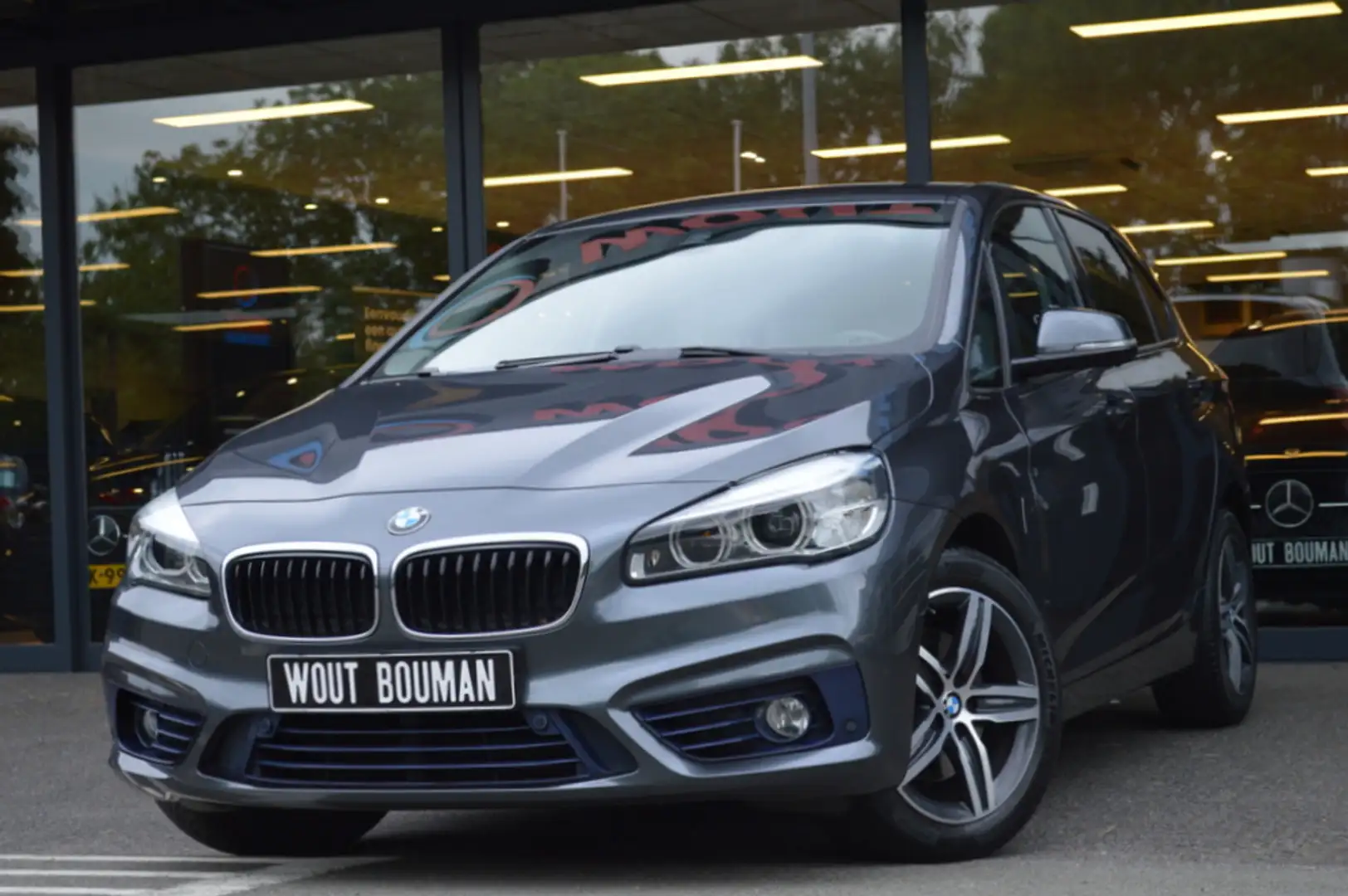 BMW 218 2-serie Active Tourer 218i M Sport Aut. Led Navi H Grijs - 1