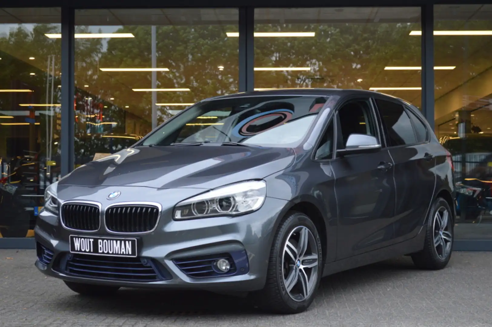 BMW 218 2-serie Active Tourer 218i M Sport Aut. Led Navi H Grijs - 2