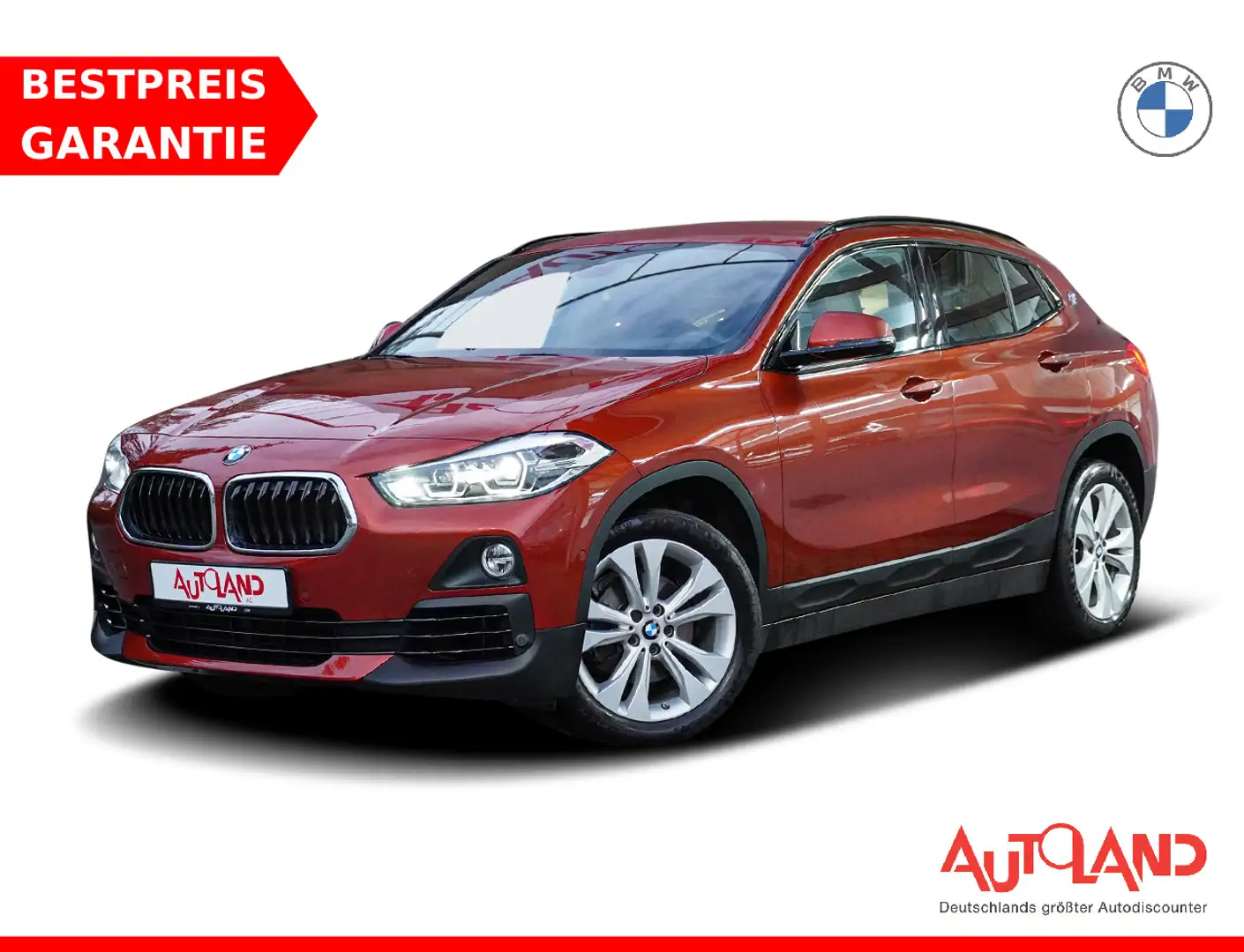 BMW X2 sDrive 18i LED Navi Head-Up PDC Sitzheizung Orange - 1