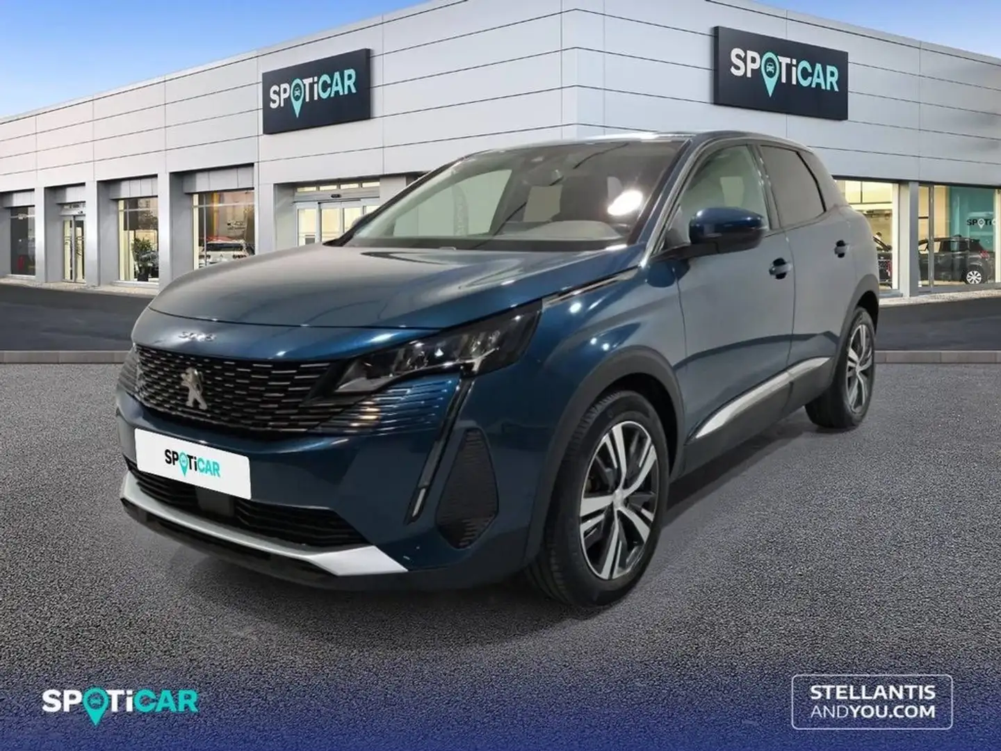 Peugeot 3008 1.2 PureTech S&S Allure 130 Bleu - 1