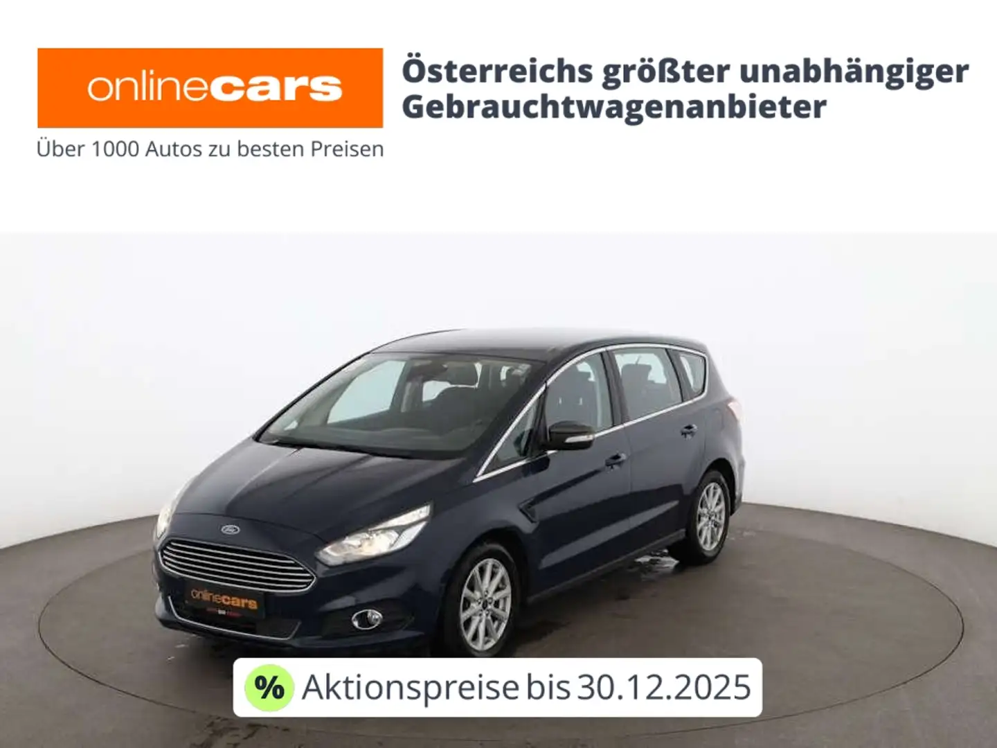 Ford S-Max 2.0 TDCi Titanium Aut NAVI ASSIST SITZHZG Blau - 1