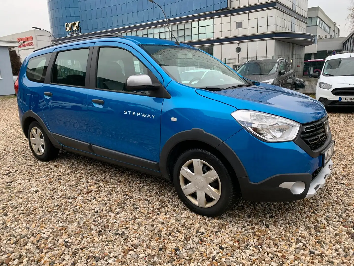 Dacia Lodgy Stepway Plus 1.Hand*Scheckheft*LPG GAS Blau - 1