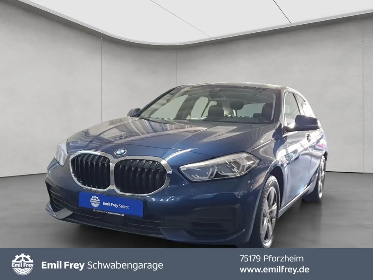 BMW 118 i Aut. Blau - 1