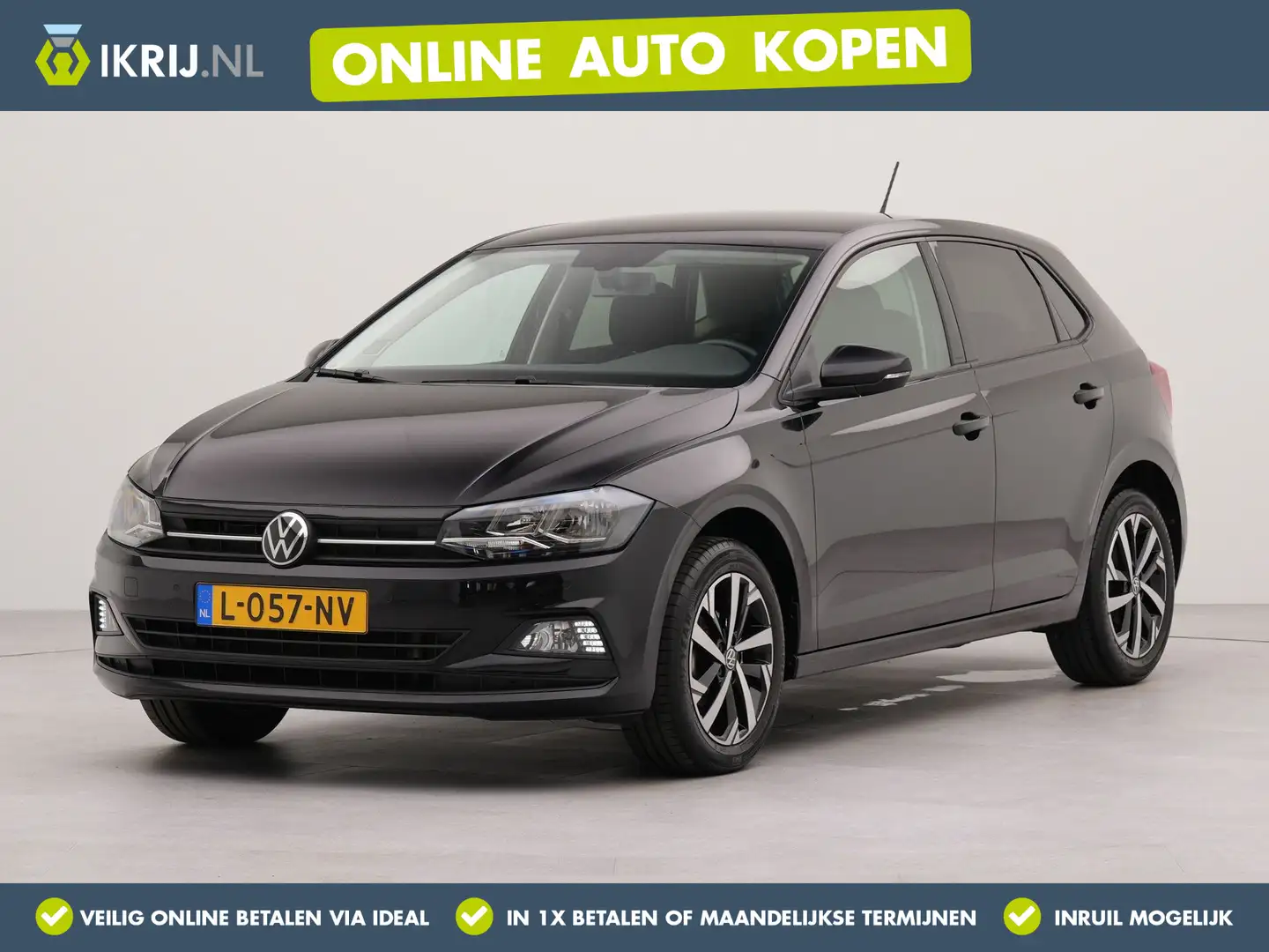 Volkswagen Polo 1.0 TSI Comfortline Business DSG Automaat | Apple Zwart - 1