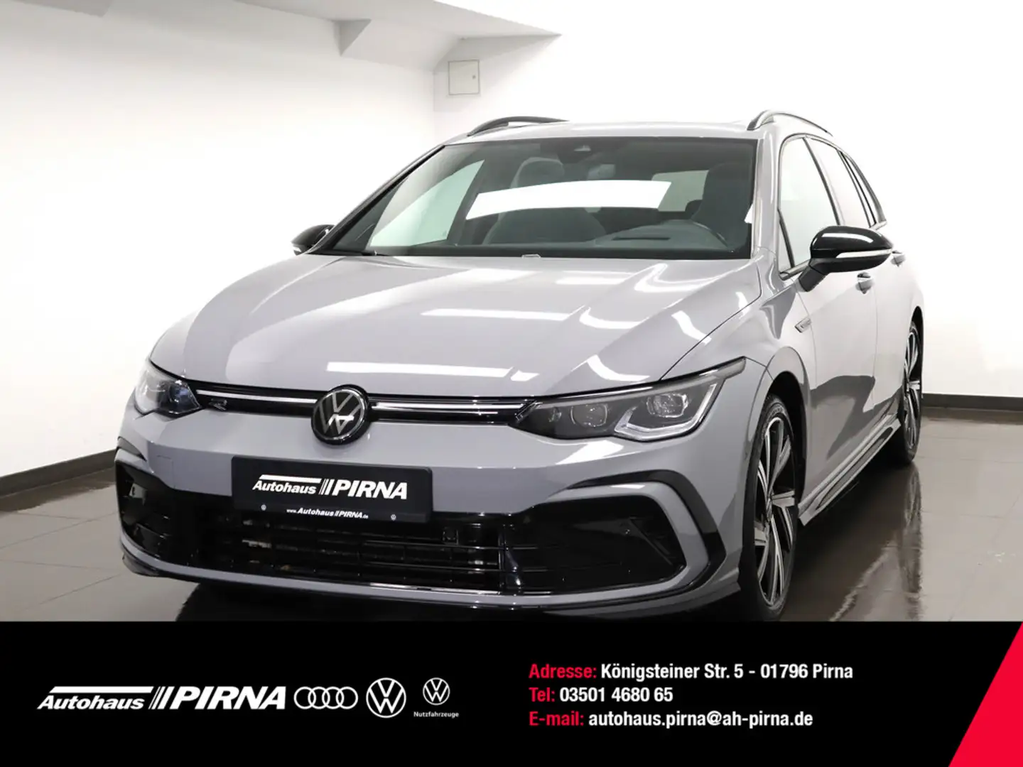 Volkswagen Golf VIII Variant 2.0 TSI R-Line Panorama Matrix AHK Grau - 1