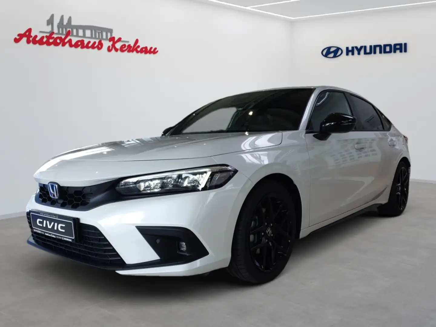 Honda Civic e:HEV 2.0 i-MMD Hybrid Sport (FE) Weiß - 1