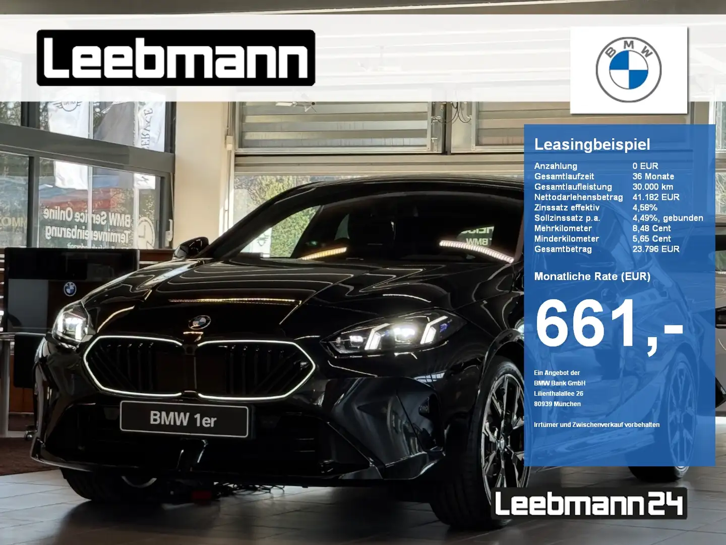 BMW 123 xDrive M-Sportpaket-Pro 19-Zoll/ACC/HUD/360 Negru - 1