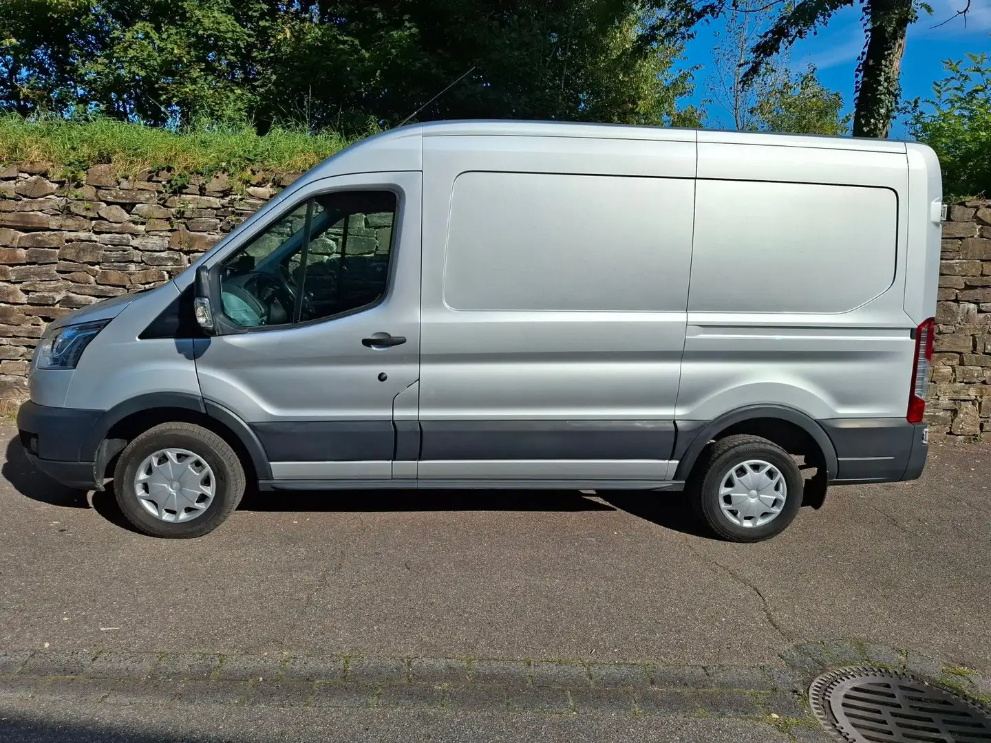 Ford Transit L2H2 Kasten Trend Regale Bott StHz Klima Argent - 2