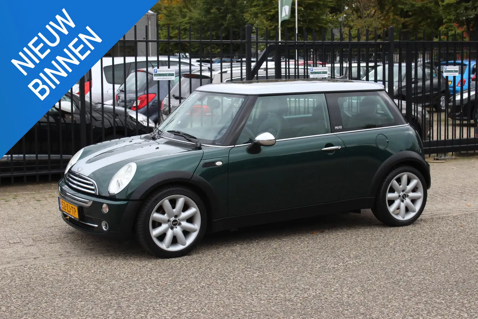 MINI Cooper Mini 1.6 Park Lane, Leer, Schuifdak! Vert - 1
