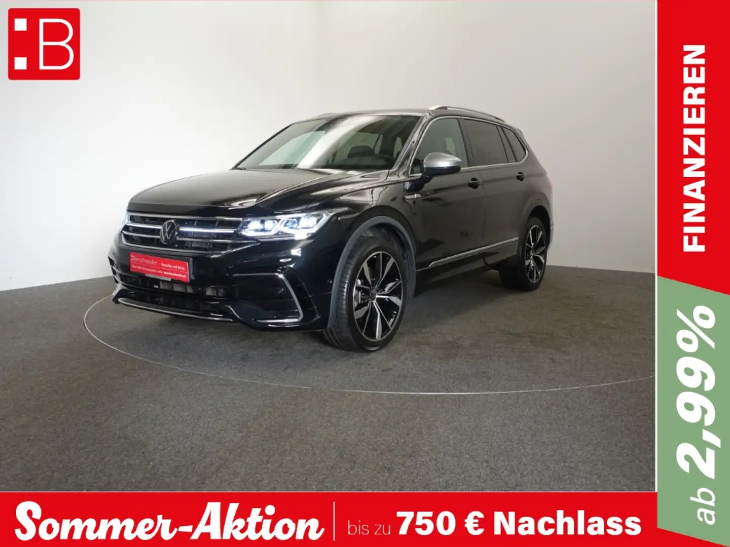 Volkswagen Tiguan Allspace 2.0 TSI DSG 4Mo. R-Line DIGITAL PRO IQ.LIGHT AHK 2 Nero - 1