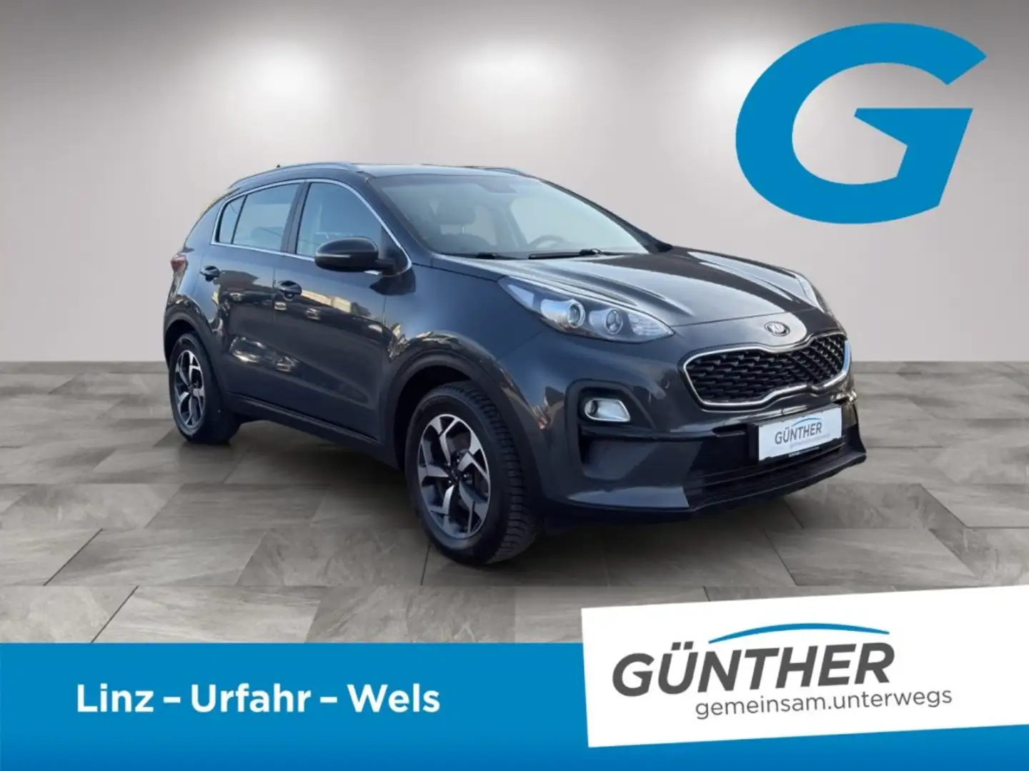Kia Sportage Silber 1.6 CRDI Grau - 2