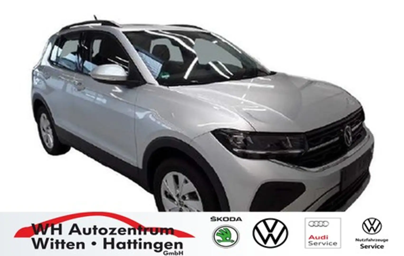 Volkswagen T-Cross 1.0 TSI DSG Life LED PDC GJ-REIFEN BLUETOOTH SI... Silber - 1