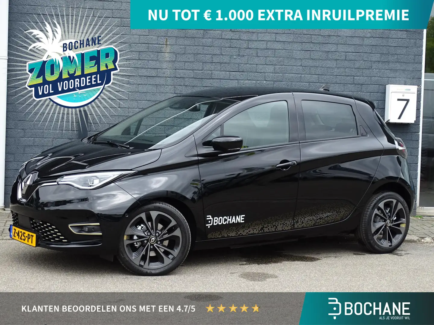 Renault ZOE R135 Iconic 52 kWh (Koopaccu) PACK WINTER / METALL Zwart - 1