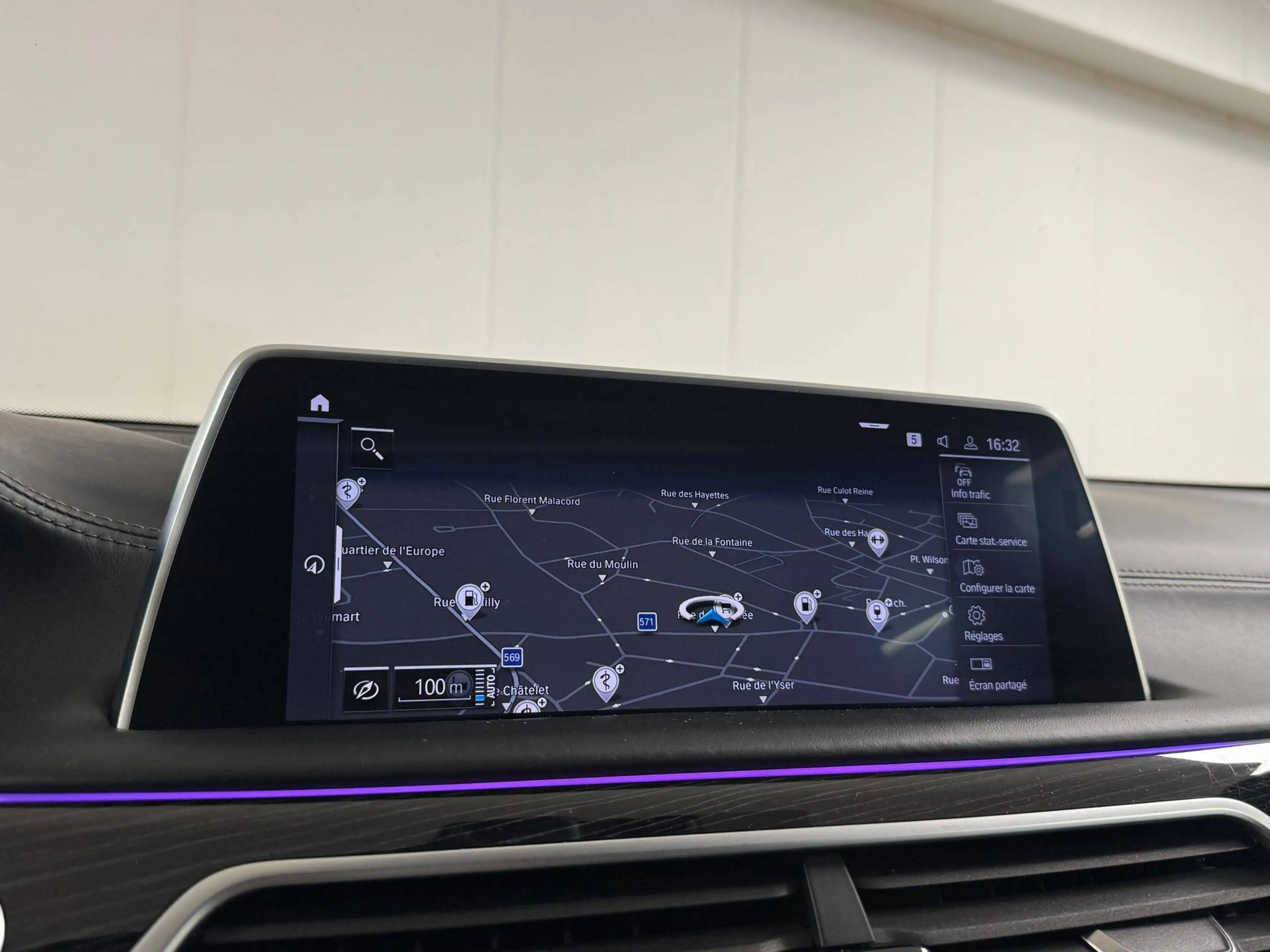 BMW 745 eAS PHEV M SPORT TO PANO LASER HEAD UP HARMAN CAMERA GPS CUIR FULL — photo 14